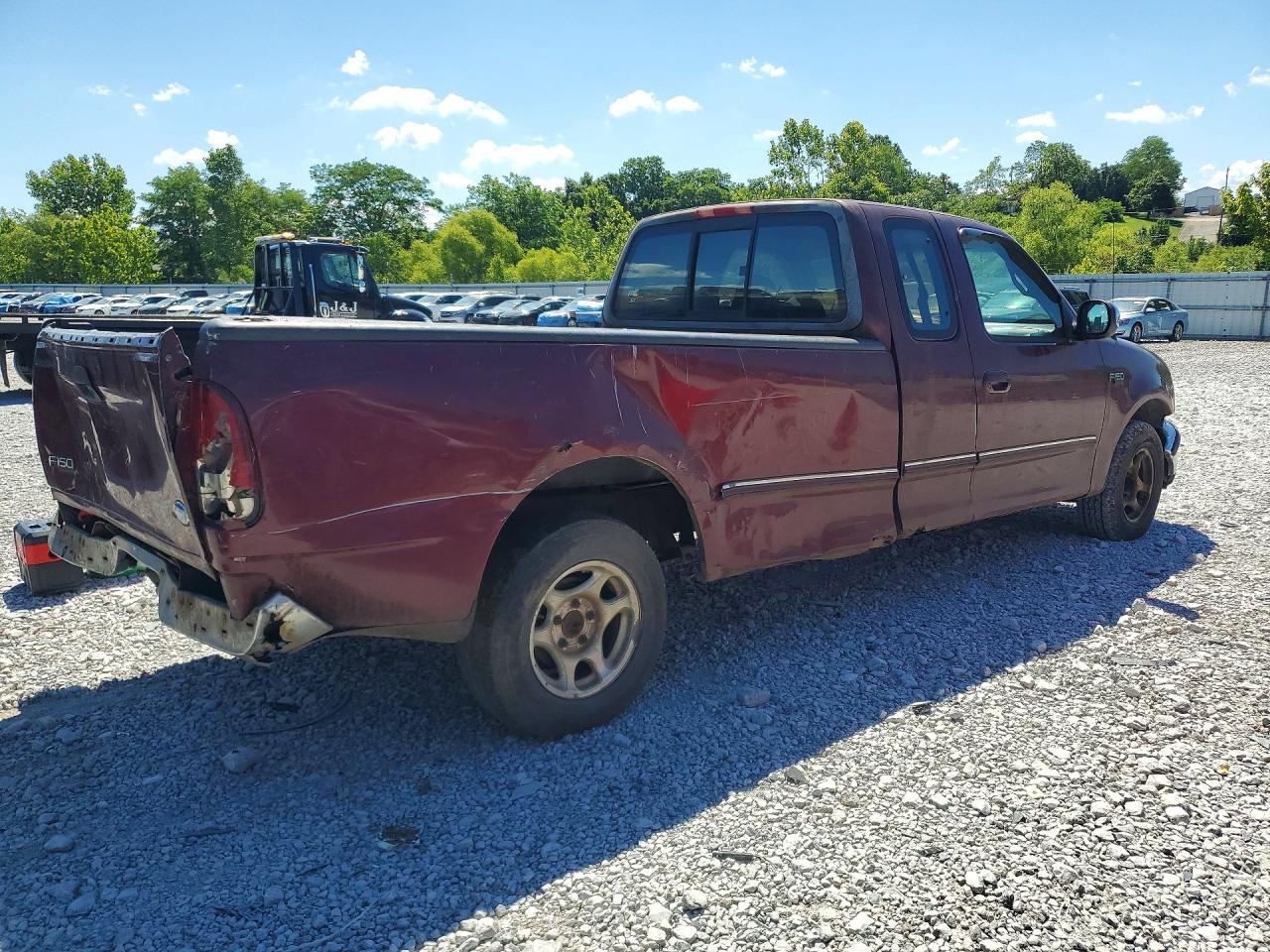 1997 Ford F150 Burgundy vin: 1FTDX1769VKA79855