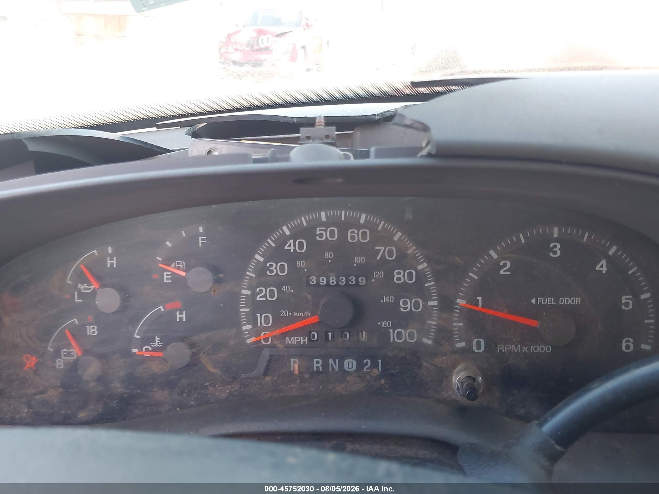 1997 Ford F-150 Lariat/standard/xl/xlt Red vin: 1FTDX17W2VKC39512