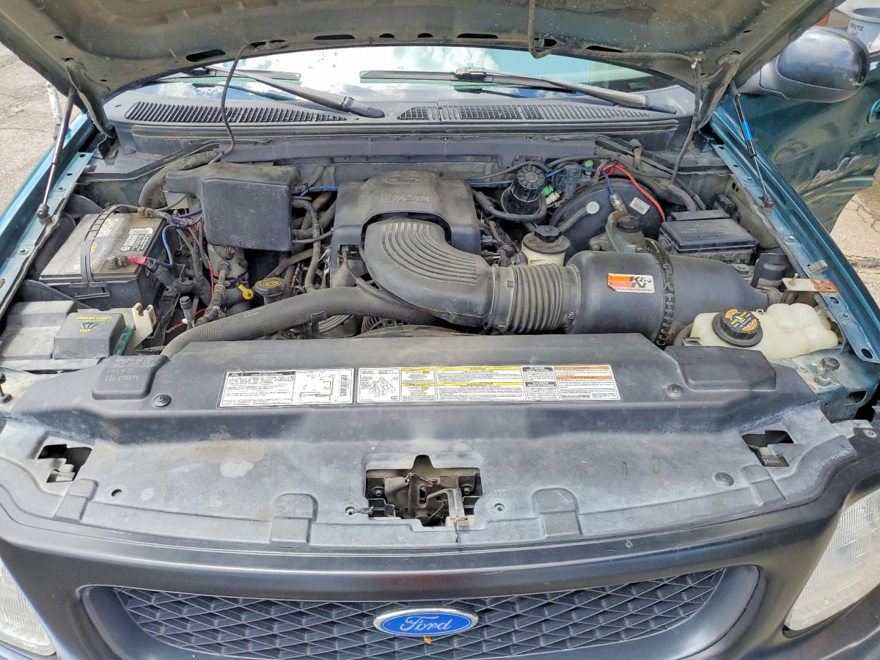 1997 Ford F-150 Standard Regul Green vin: 1FTDX17W4VKB66708