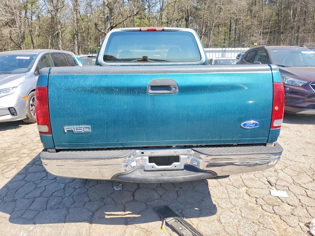 1997 Ford F150 Green vin: 1FTDX17W6VKC35933
