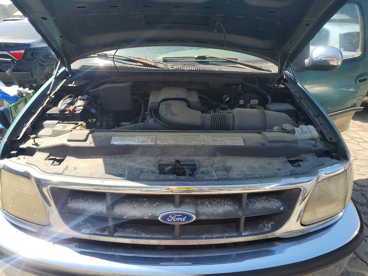 1997 Ford F150 Green vin: 1FTDX17W6VKC35933