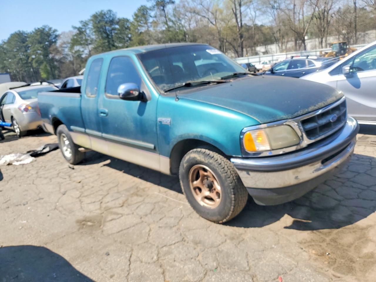 1997 Ford F150 Green vin: 1FTDX17W6VKC35933