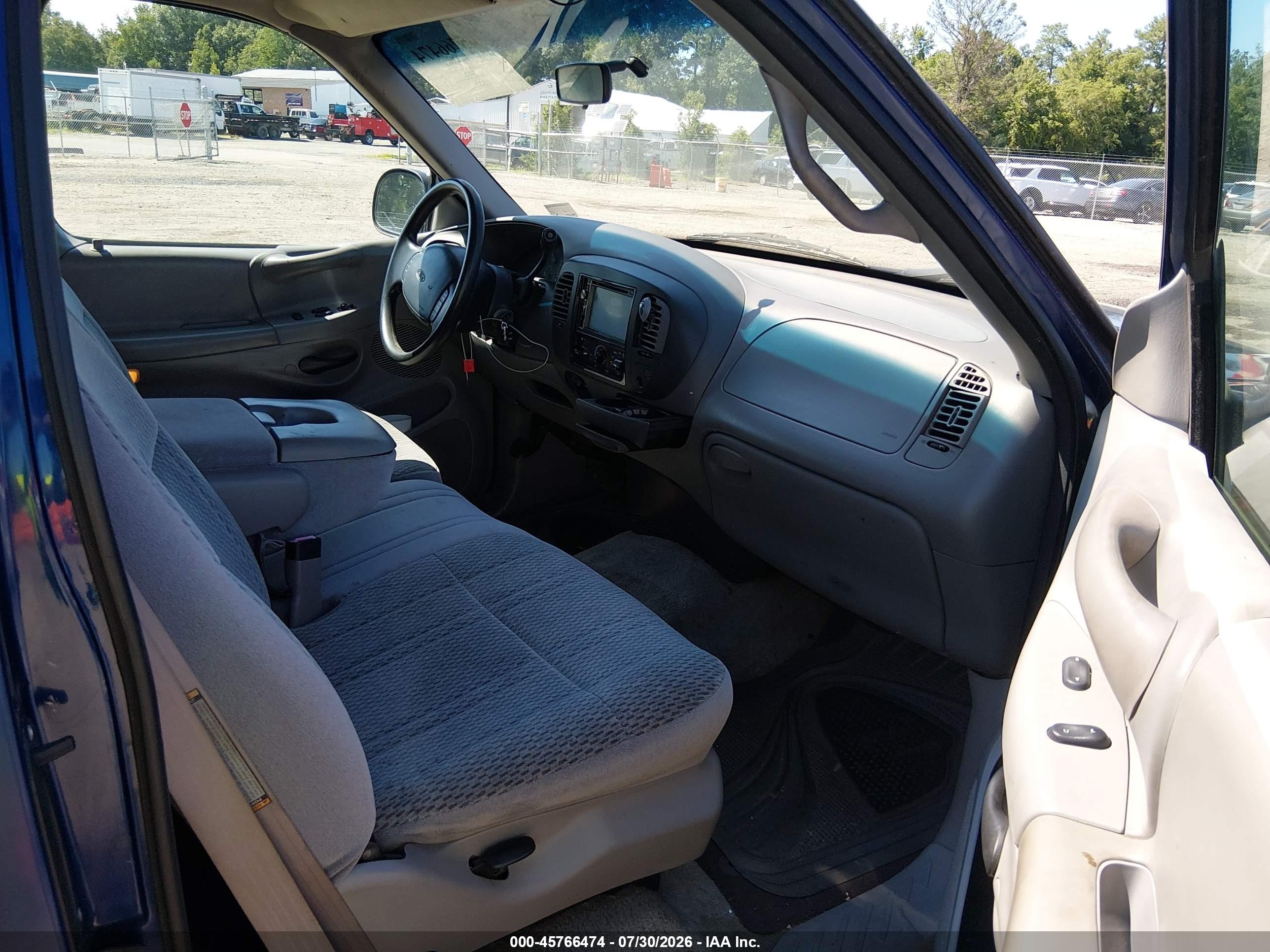 1997 Ford F-150 Standard Lariat/standard/xl/xlt Dark Blue vin: 1FTDX17W6VNB69799