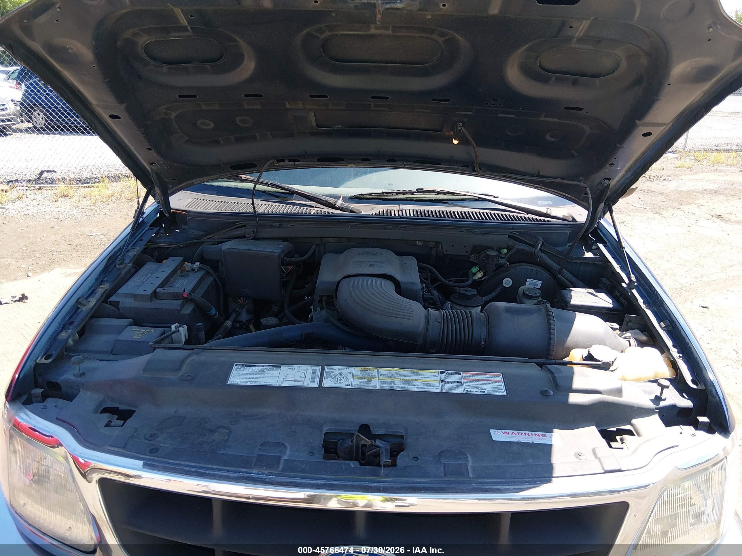 1997 Ford F-150 Standard Lariat/standard/xl/xlt Dark Blue vin: 1FTDX17W6VNB69799