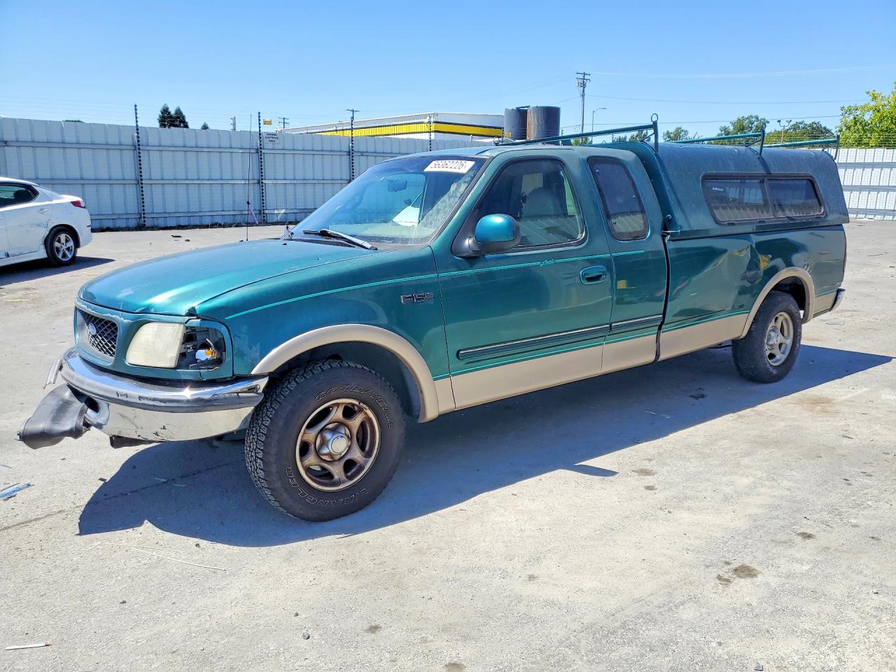 1997 Ford F150 Green vin: 1FTDX17W8VKB83561