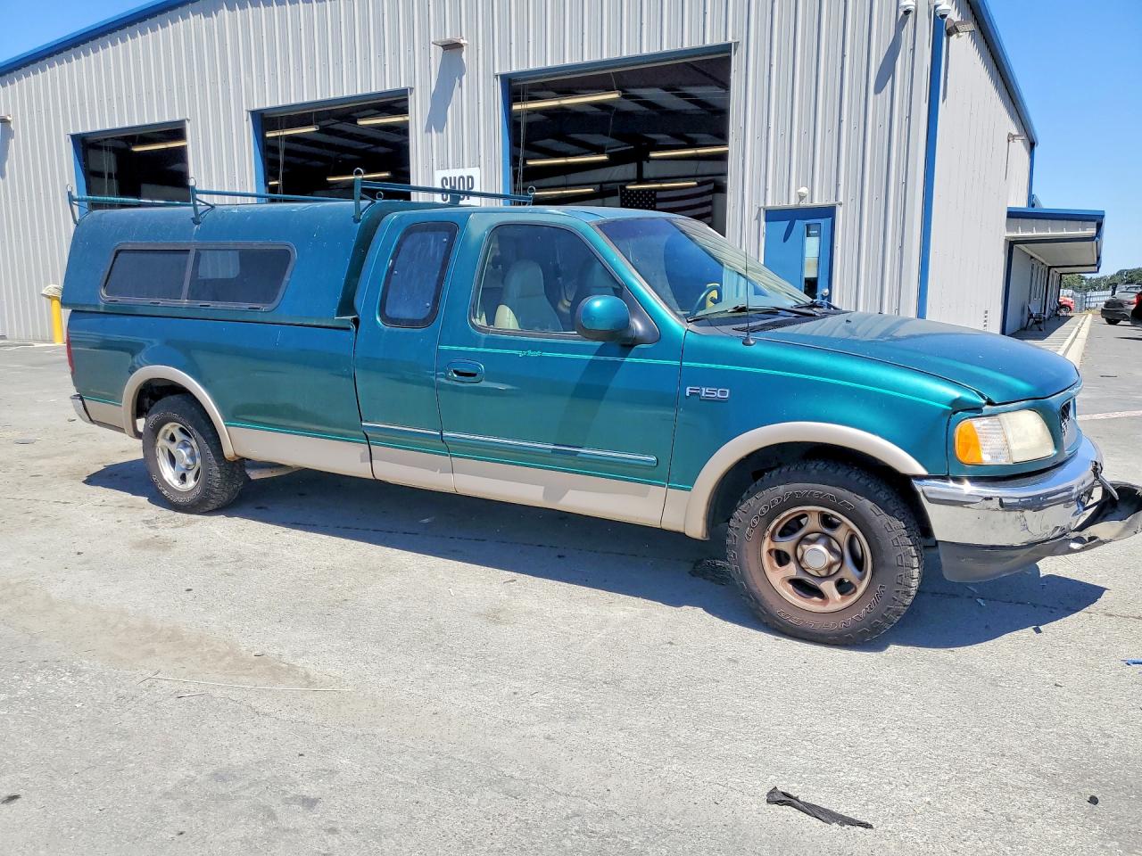 1997 Ford F150 Зеленый vin: 1FTDX17W8VKB83561