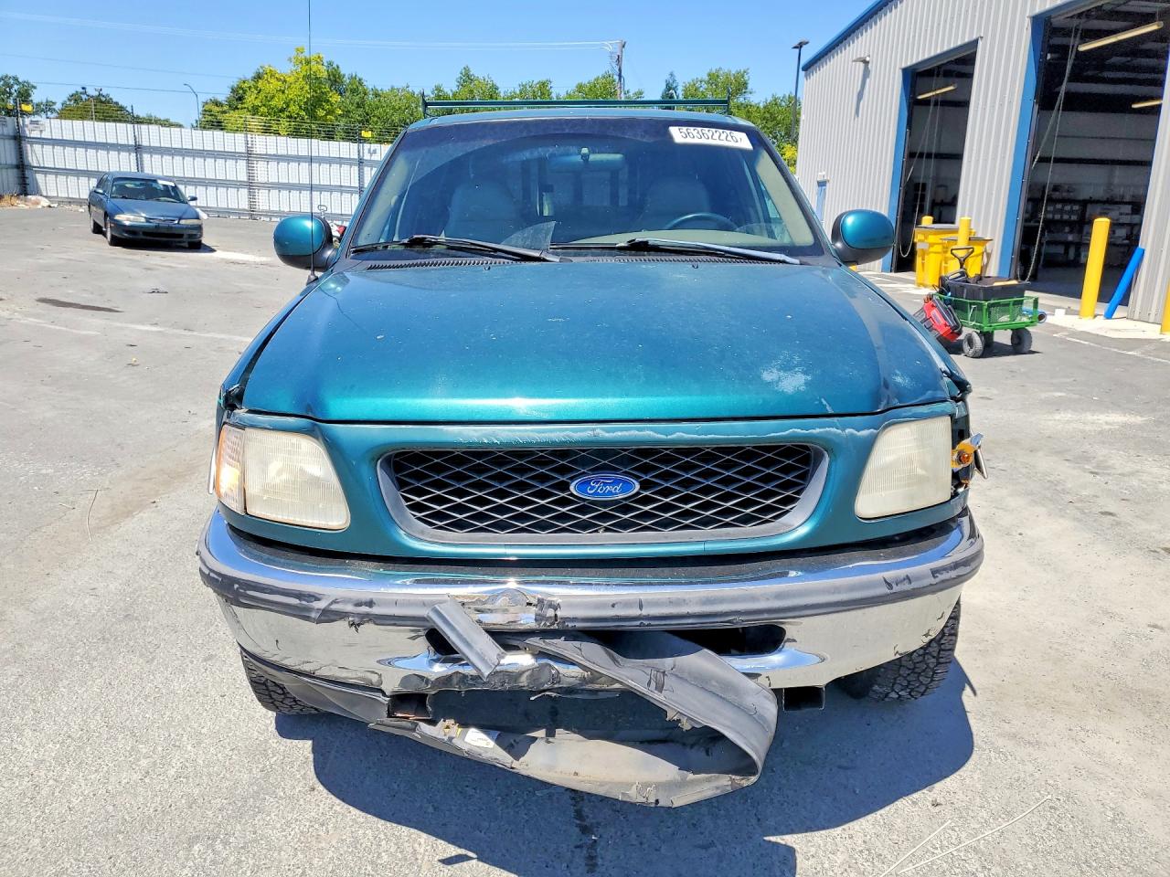 1997 Ford F150 Зеленый vin: 1FTDX17W8VKB83561