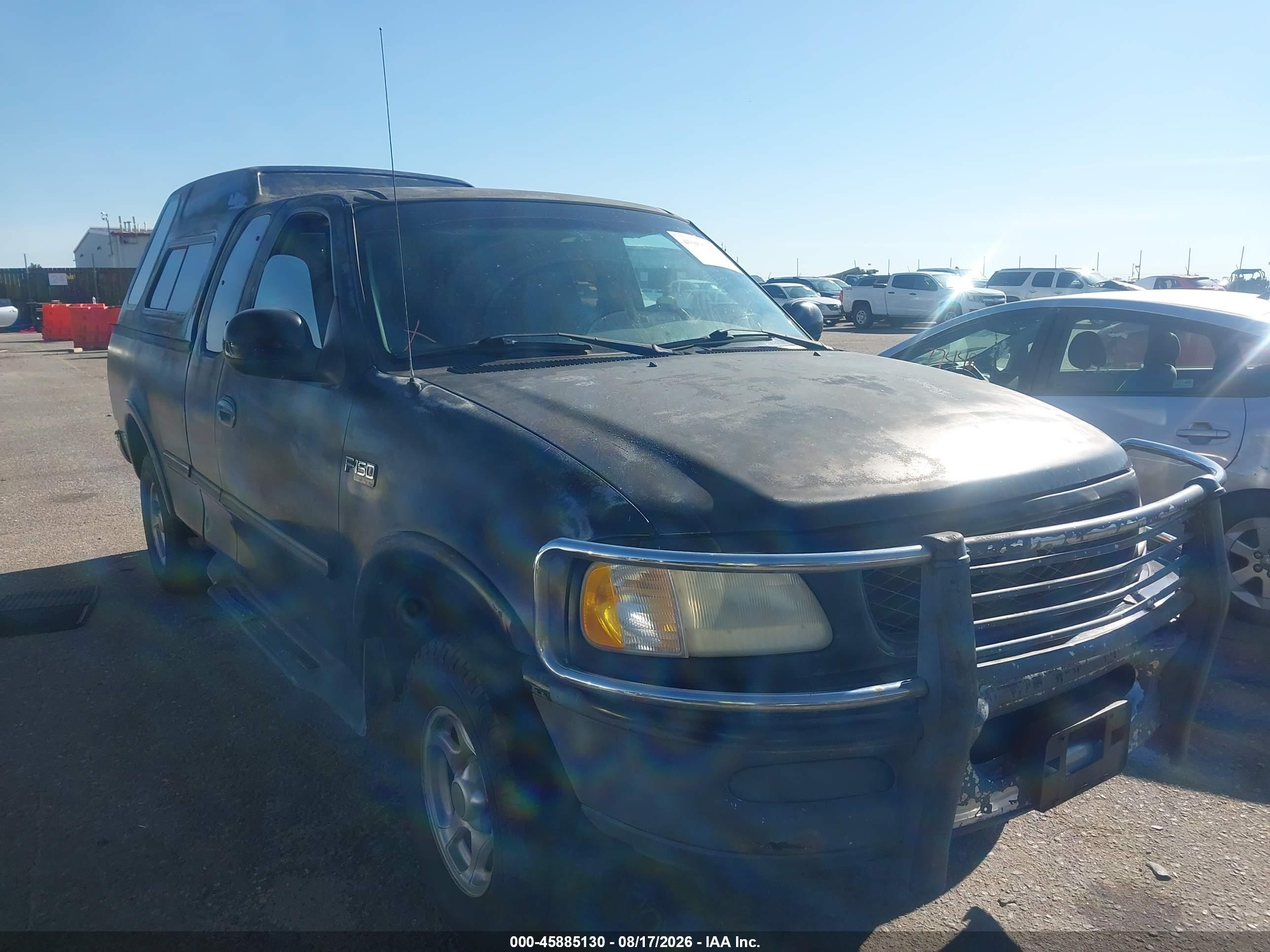 1997 Ford F-150 Lariat/xl/xlt Black vin: 1FTDX1860VKB52674
