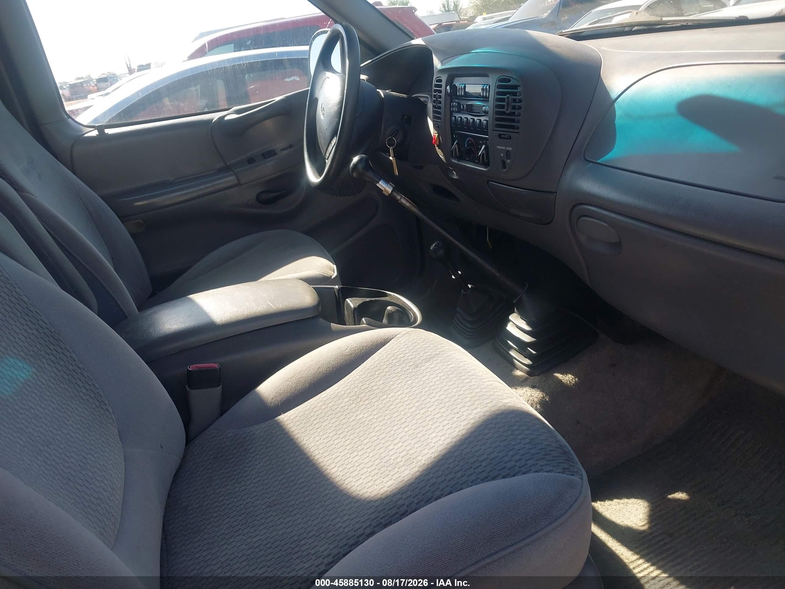 1997 Ford F-150 Lariat/xl/xlt Black vin: 1FTDX1860VKB52674