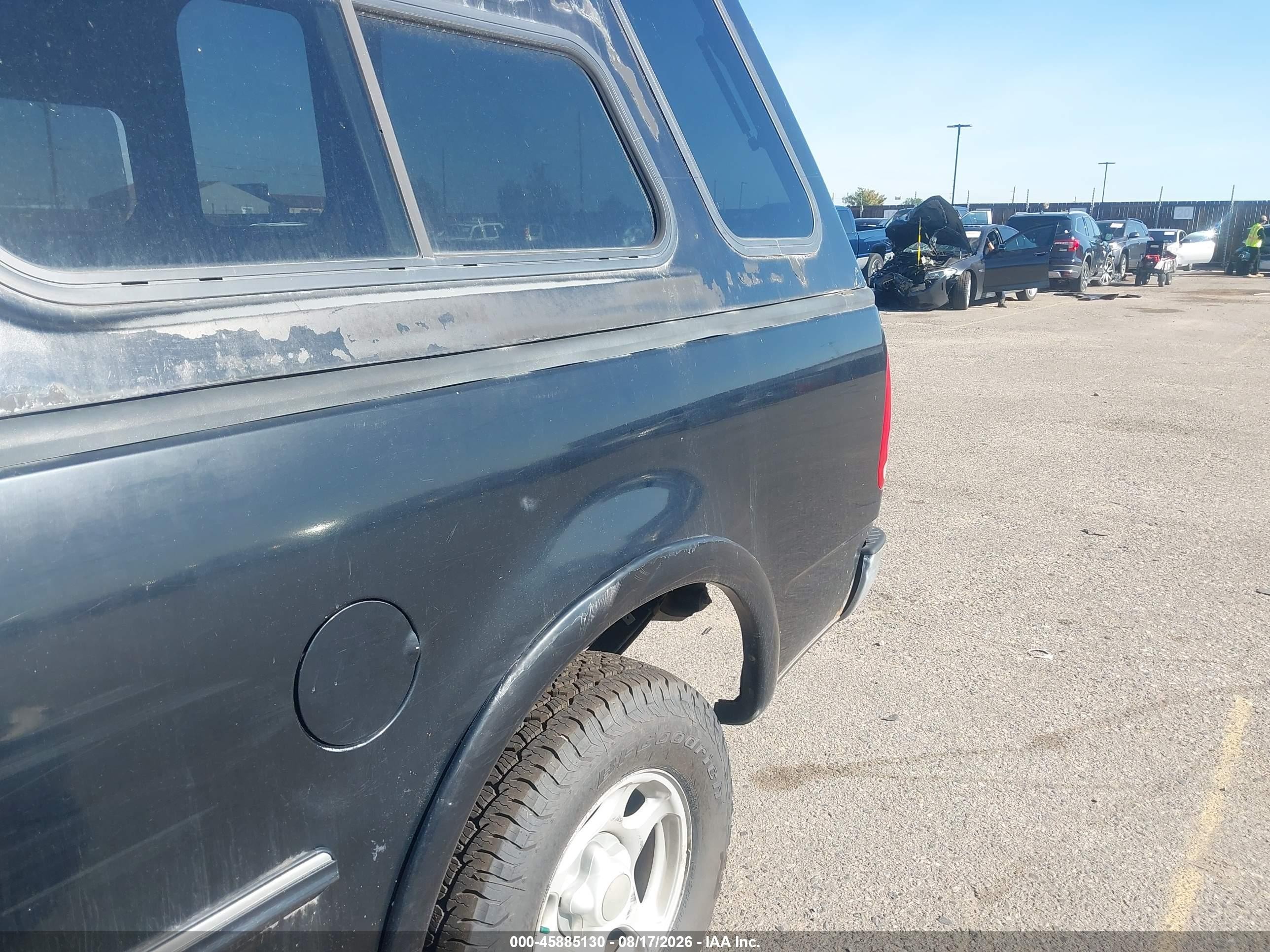 1997 Ford F-150 Lariat/xl/xlt Black vin: 1FTDX1860VKB52674