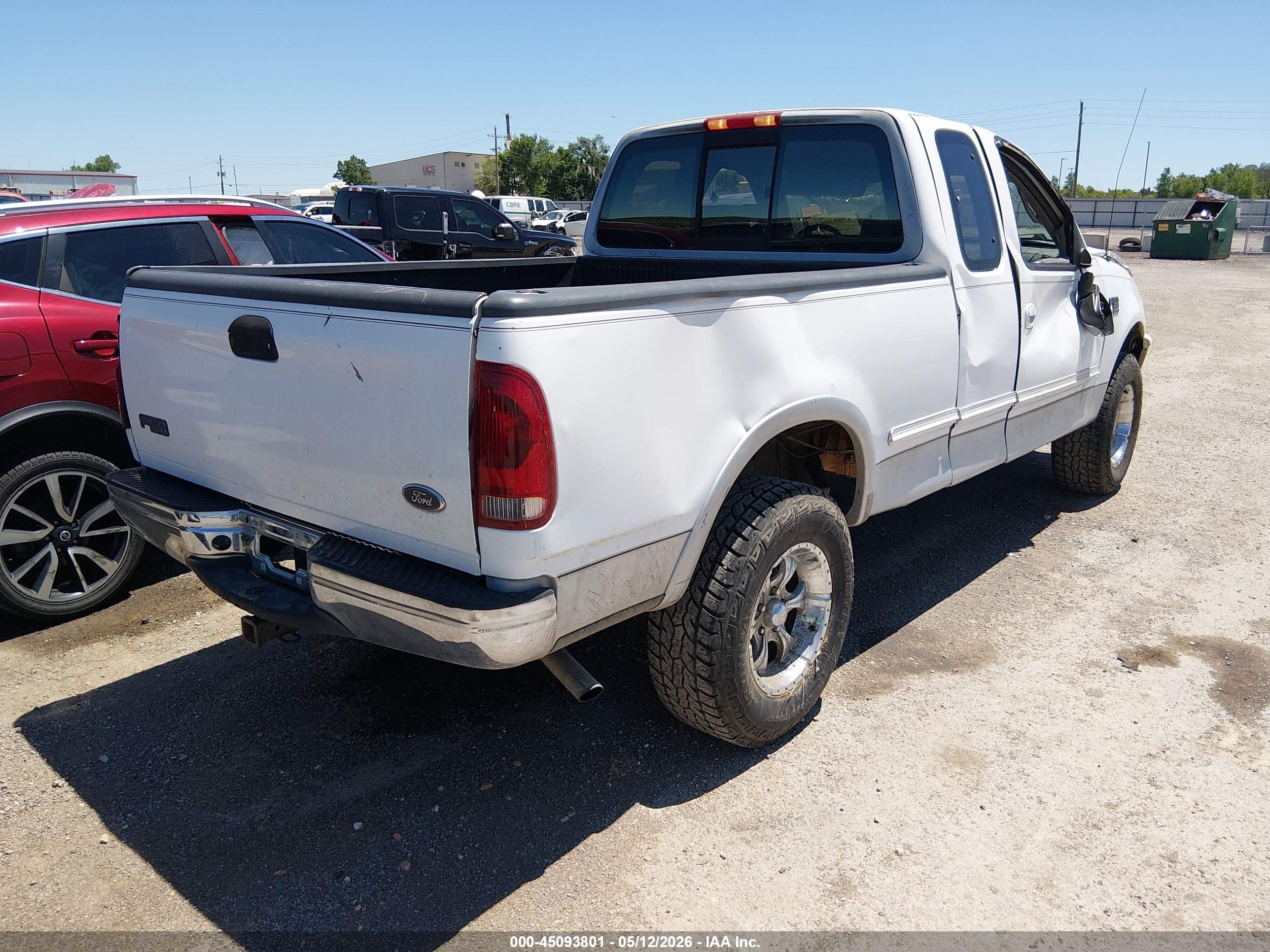 1997 Ford F-150 Lariat/xl/xlt White vin: 1FTDX1861VKA30163