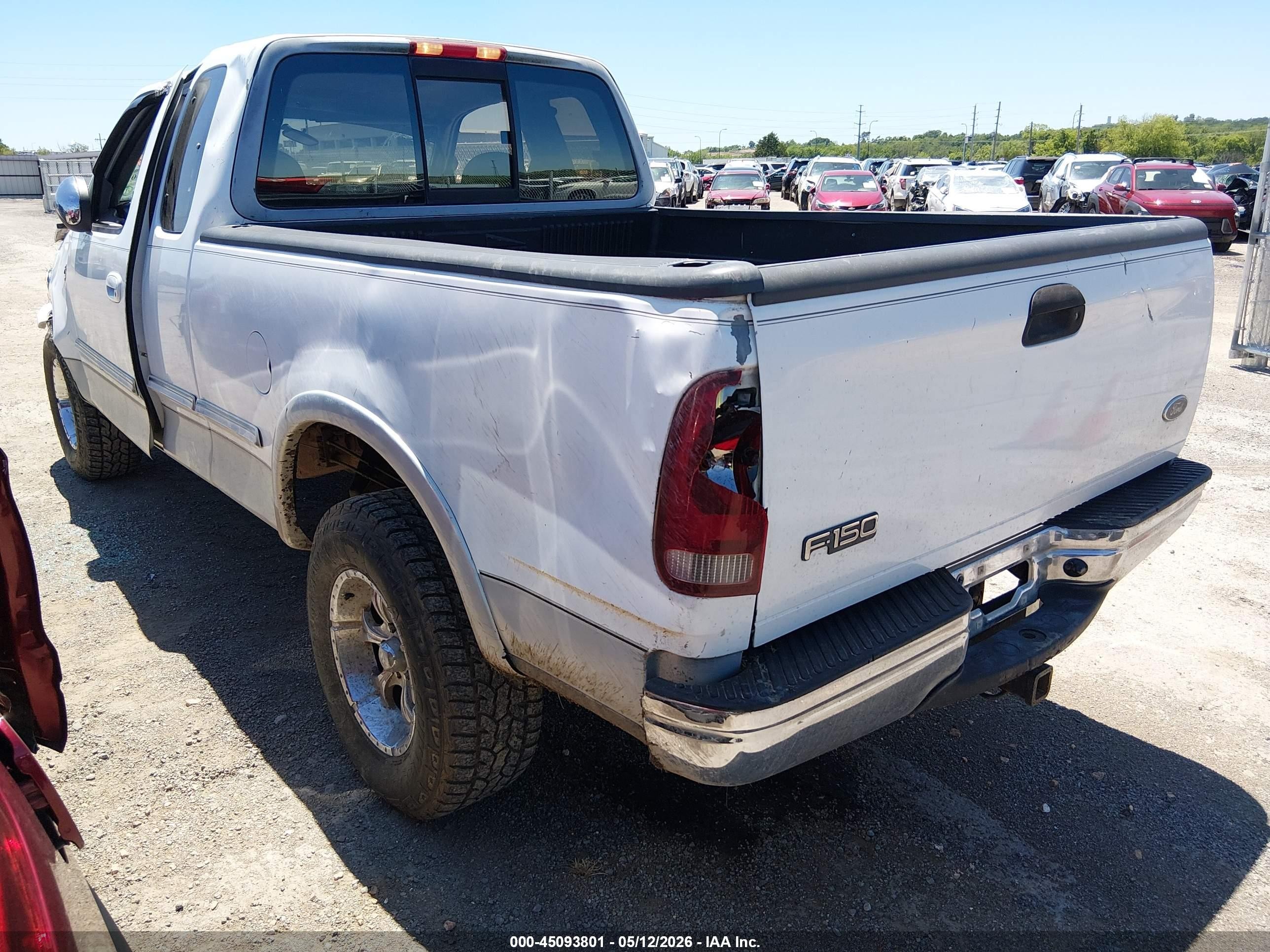 1997 Ford F-150 Lariat/xl/xlt White vin: 1FTDX1861VKA30163