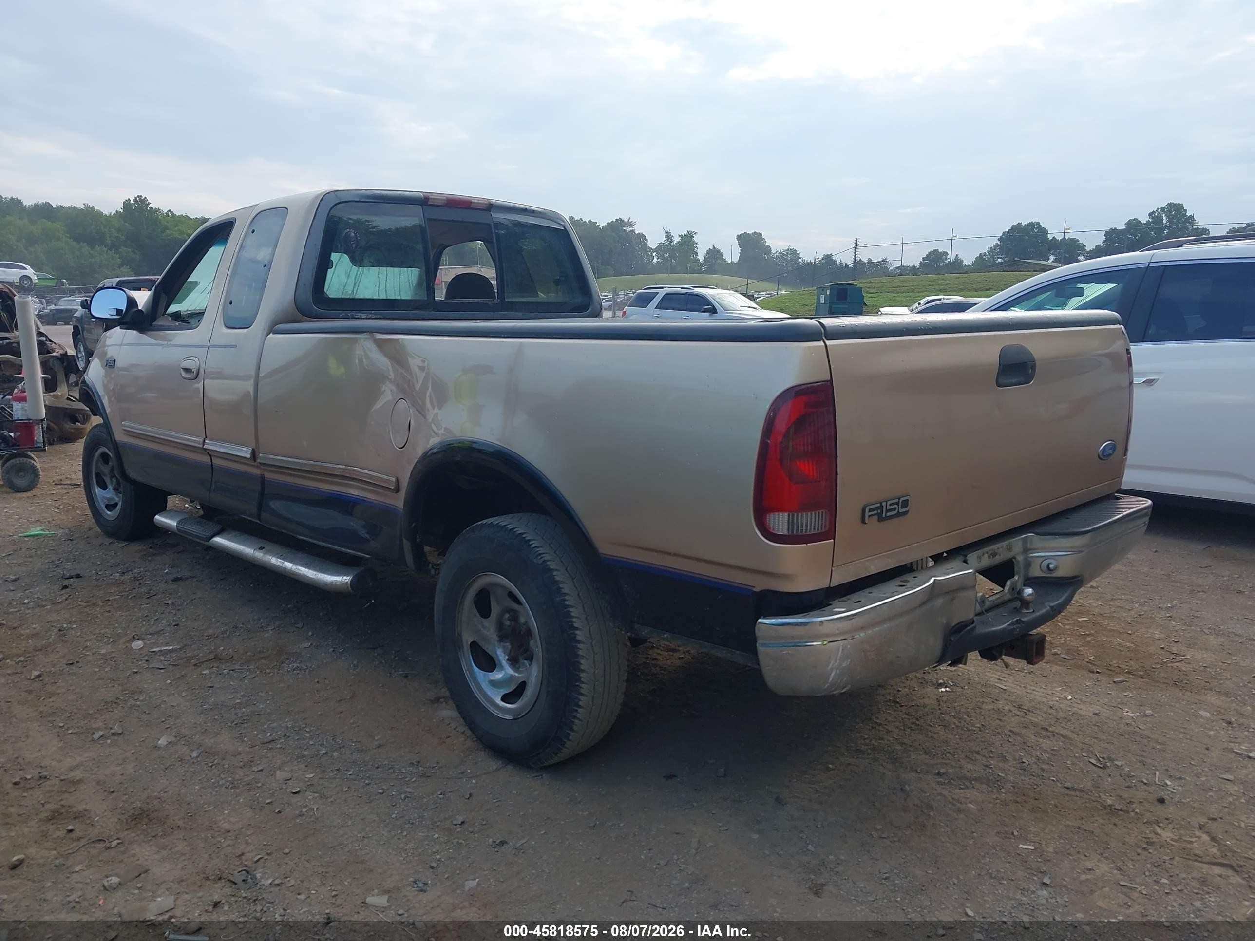 1997 Ford F-150 Lariat/xl/xlt Gold vin: 1FTDX1861VNA22787