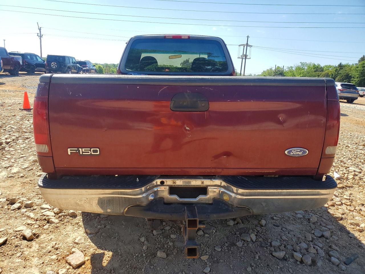 1997 Ford F150 Burgundy vin: 1FTDX1862VNA52591