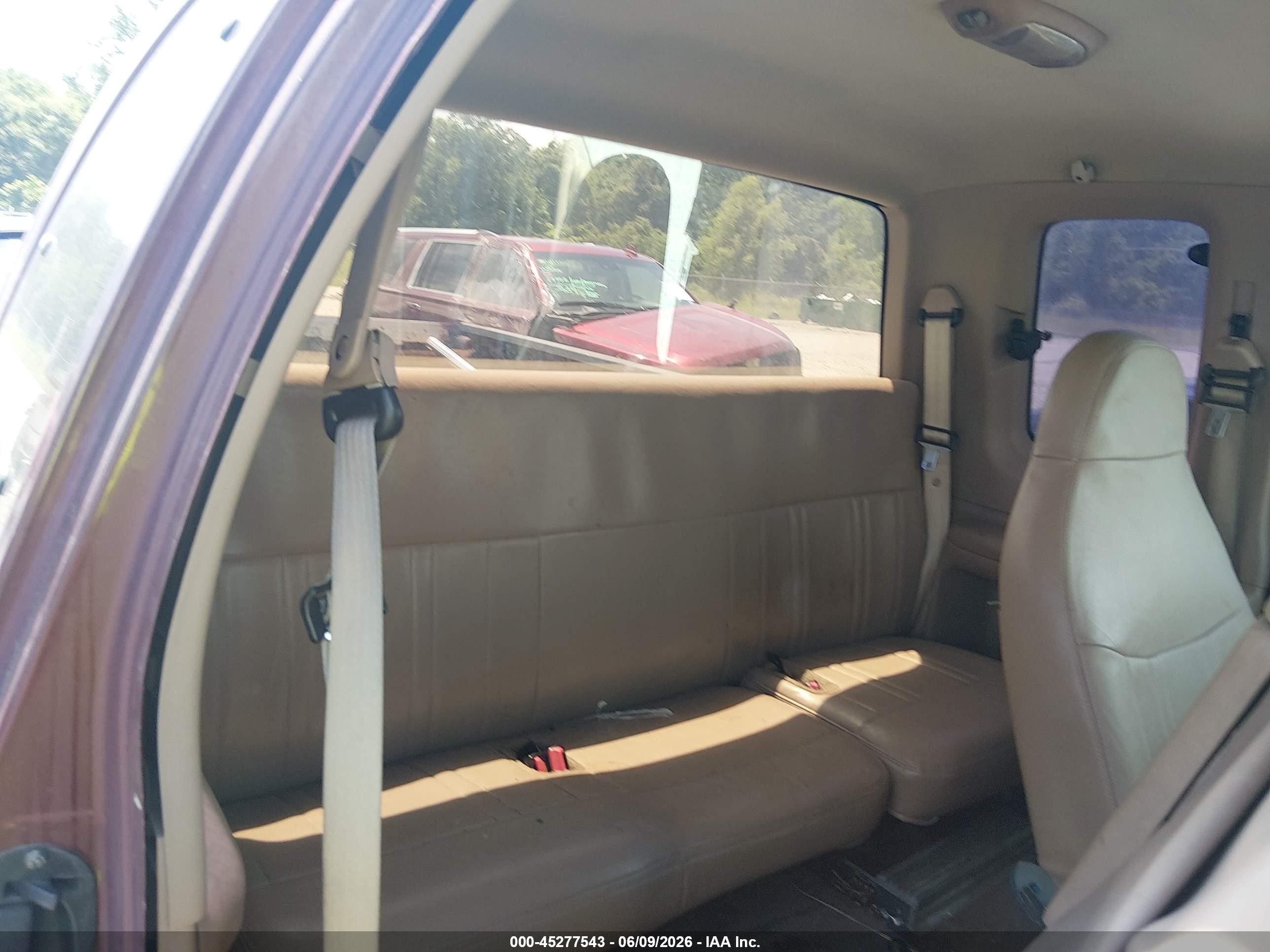 1997 Ford F150   Burgundy vin: 1FTDX1862VNB02664