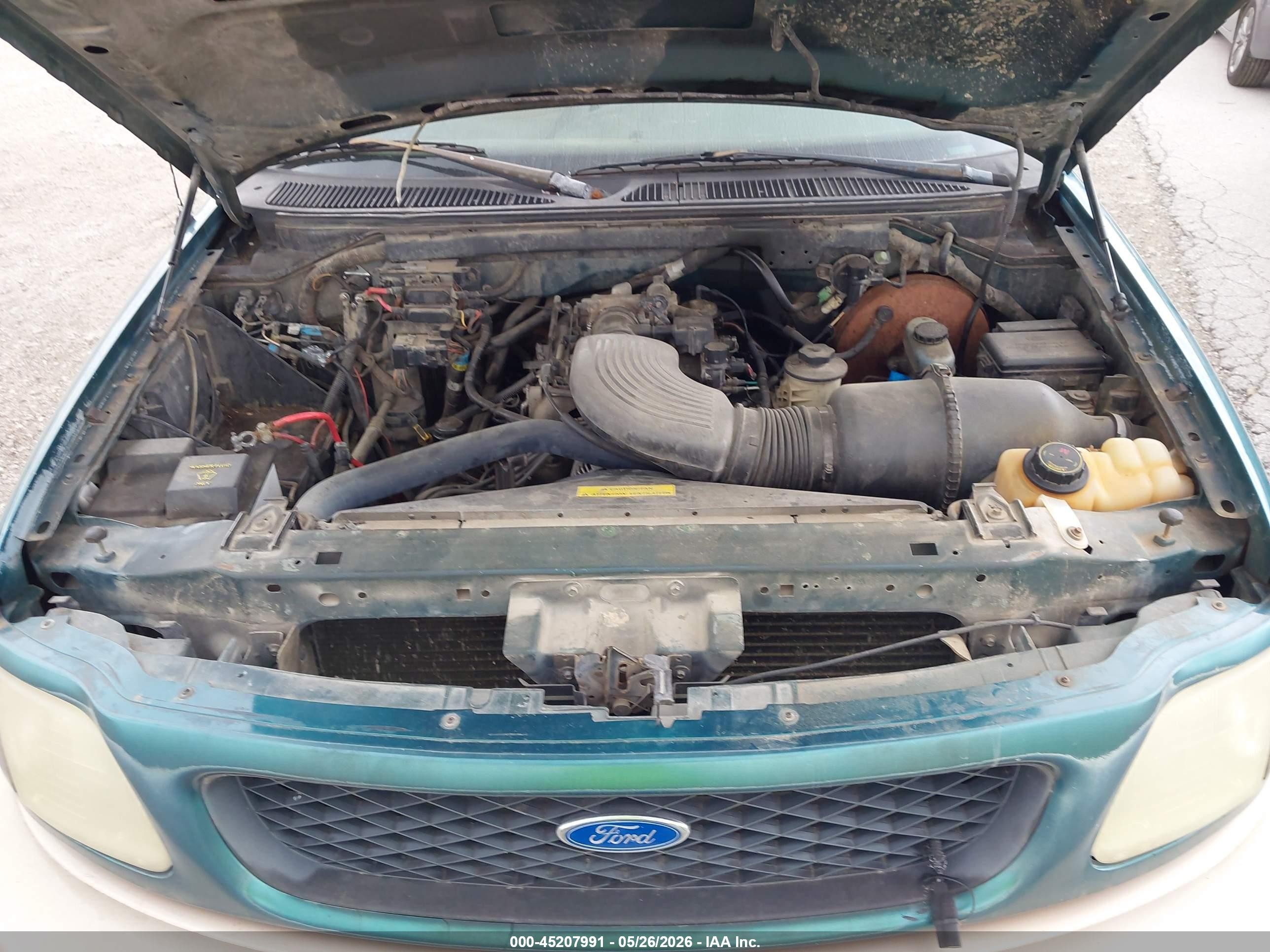 1997 Ford F-150 Lariat/xl/xlt Green vin: 1FTDX1866VKA47587