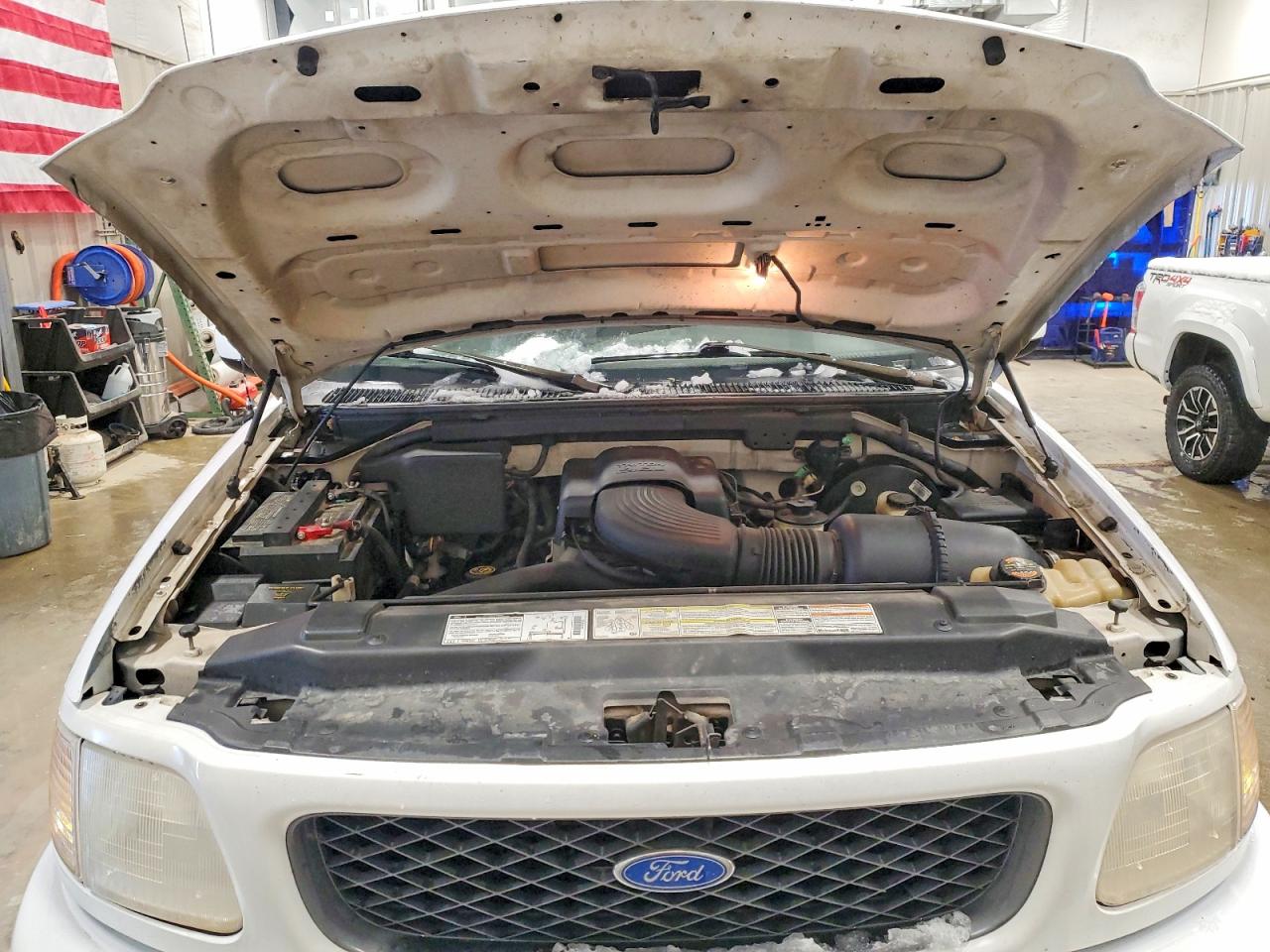 1997 Ford F150 White vin: 1FTDX1868VKA47106