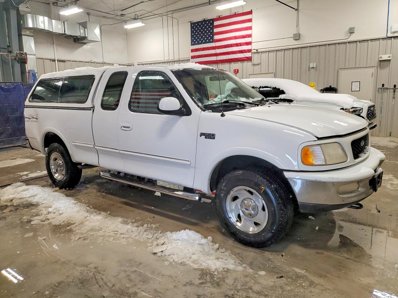 1997 Ford F150 White vin: 1FTDX1868VKA47106