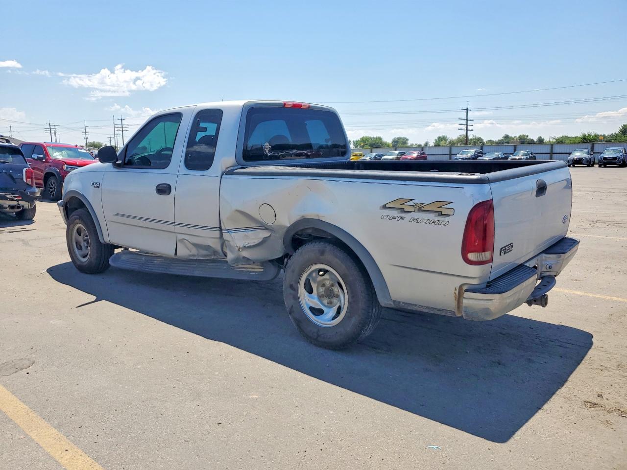 1997 Ford F150 Silver vin: 1FTDX1868VKC56622