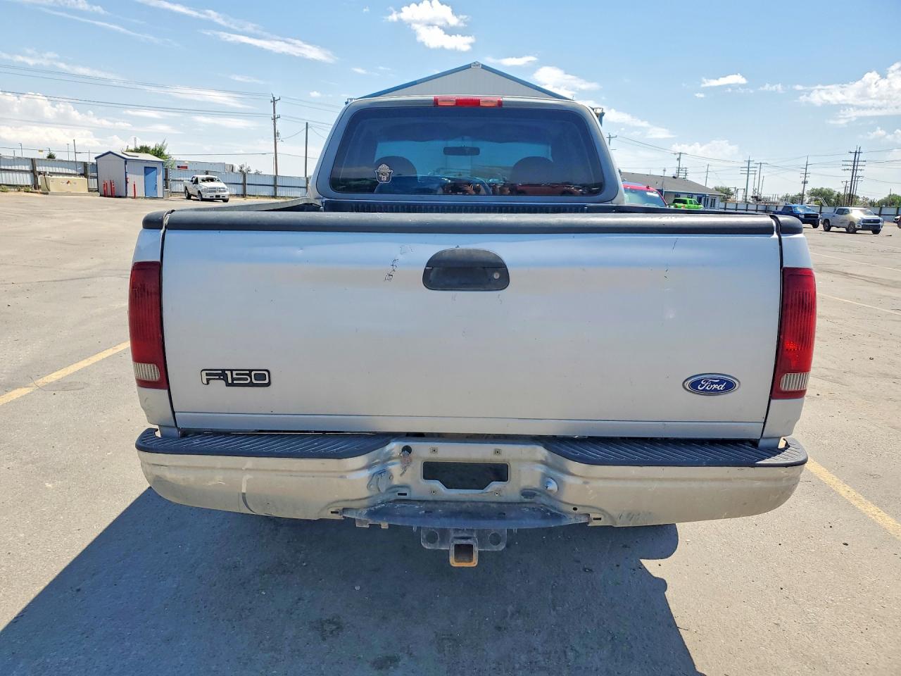 1997 Ford F150 Silver vin: 1FTDX1868VKC56622