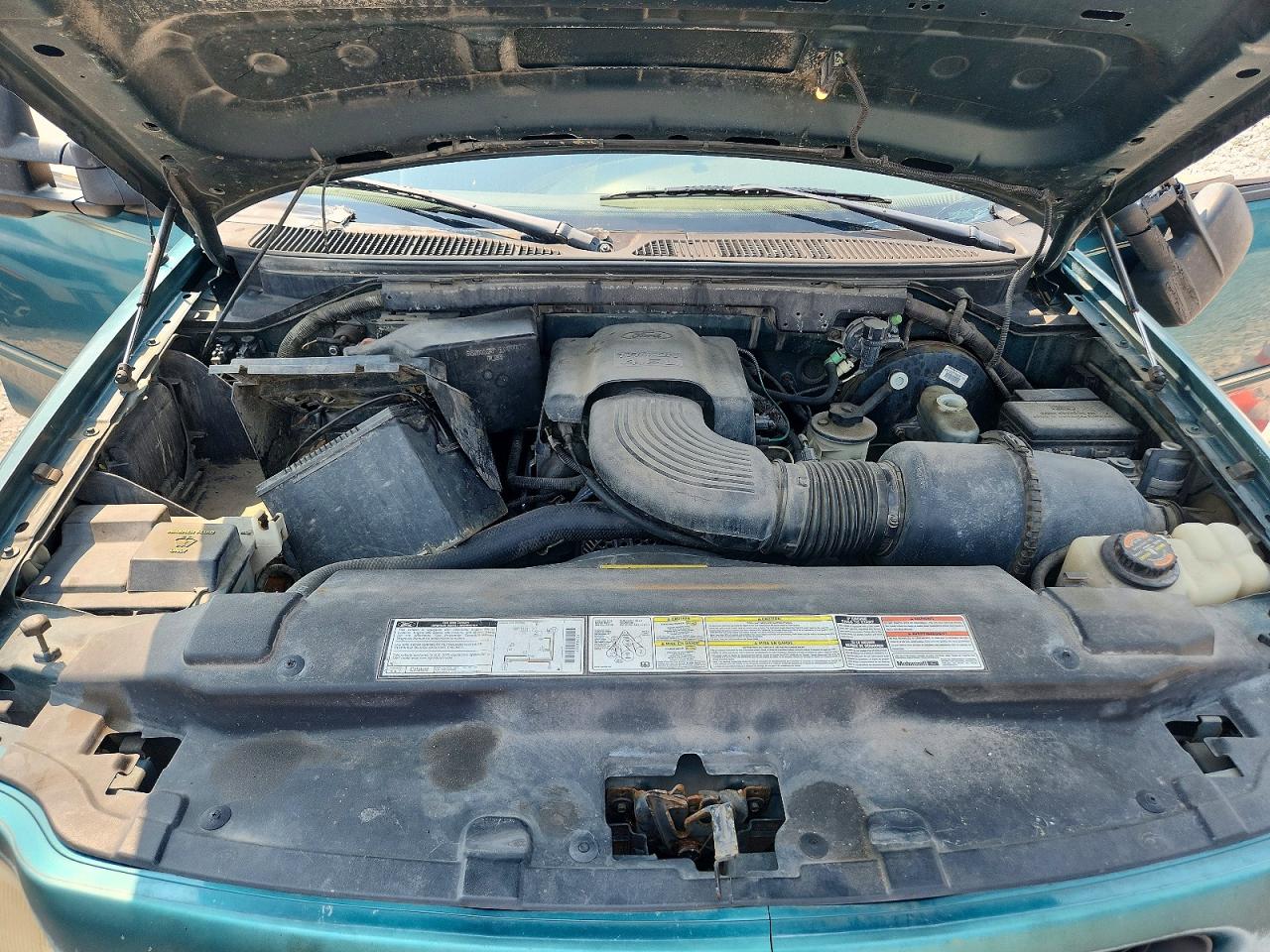 1997 Ford F150 Green vin: 1FTDX1869VKA53058
