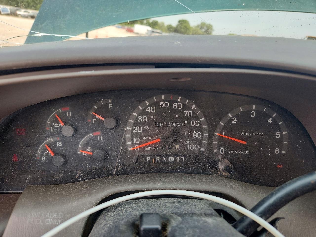1997 Ford F150 Green vin: 1FTDX1869VKA53058