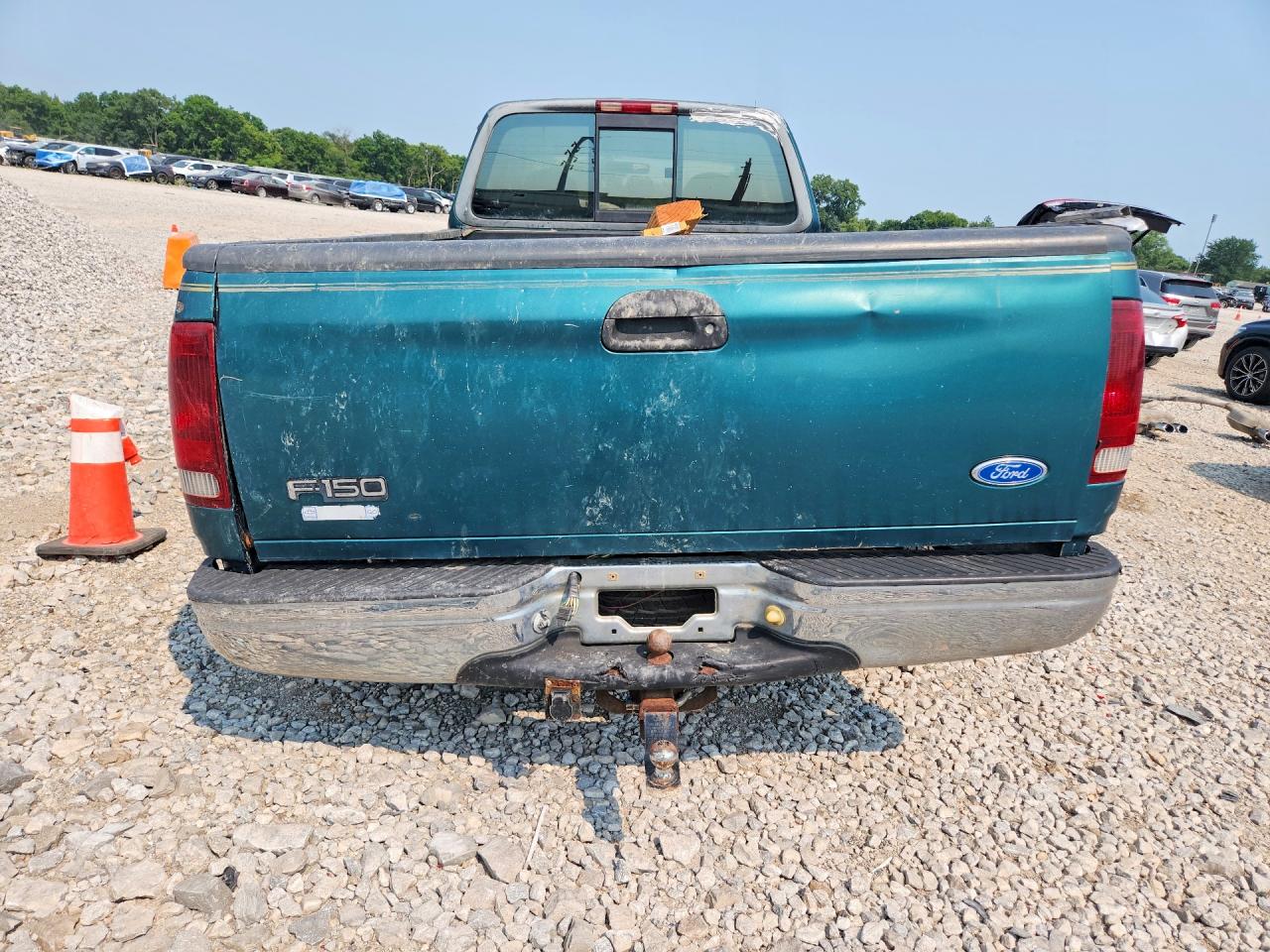 1997 Ford F150 Green vin: 1FTDX1869VKA53058