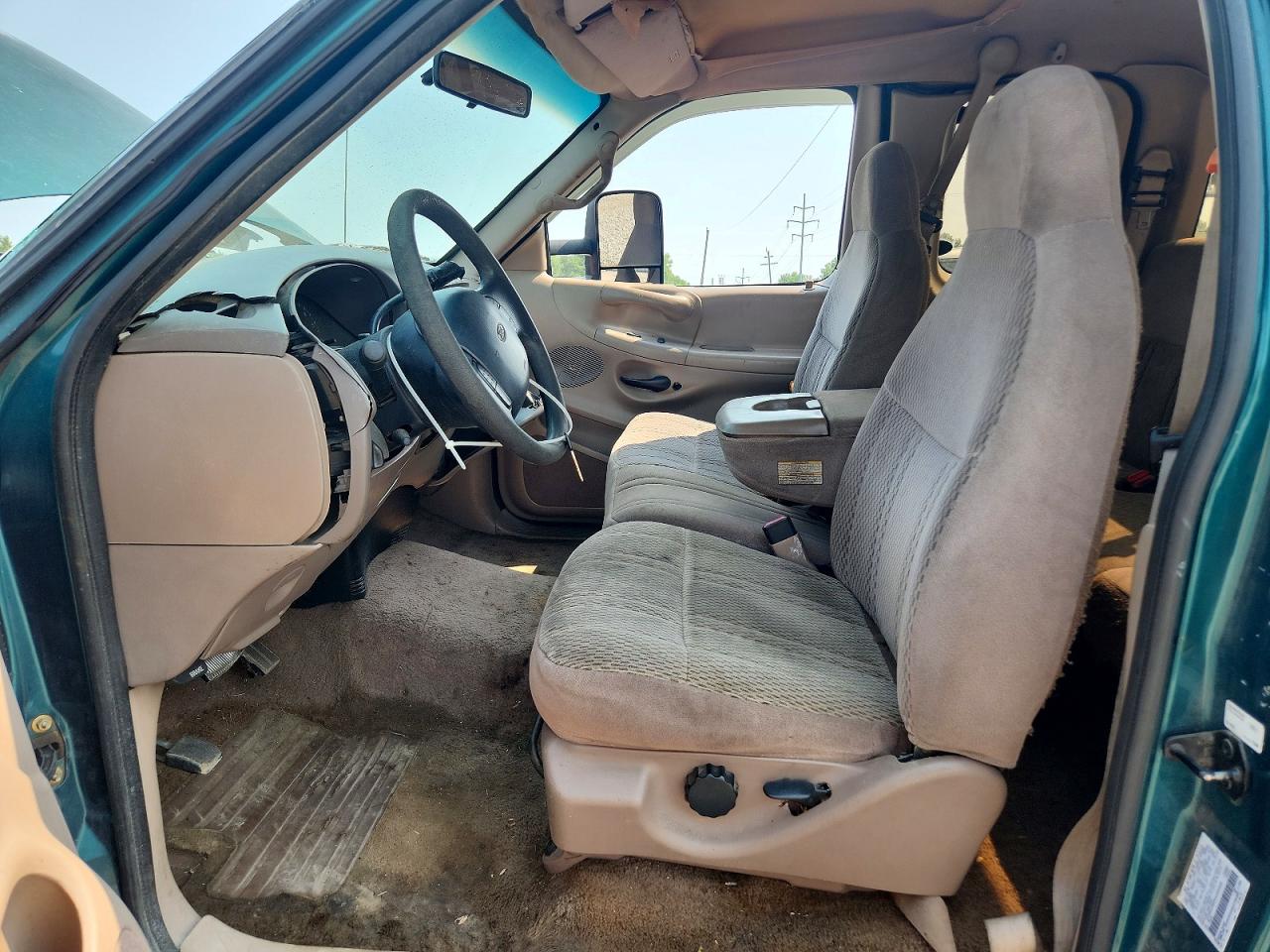 1997 Ford F150 Green vin: 1FTDX1869VKA53058
