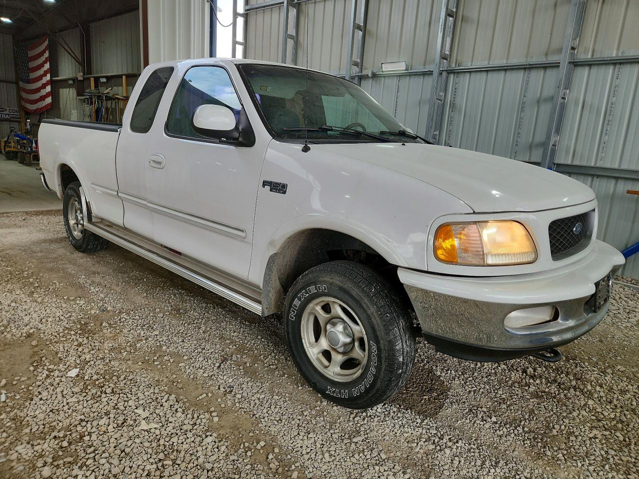 1997 Ford F150 White vin: 1FTDX18W0VKD35217