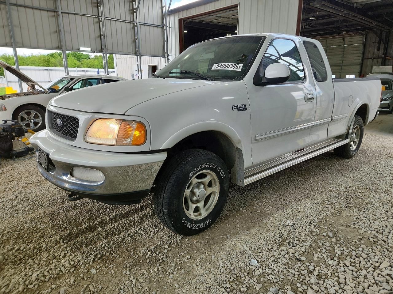 1997 Ford F150 White vin: 1FTDX18W0VKD35217