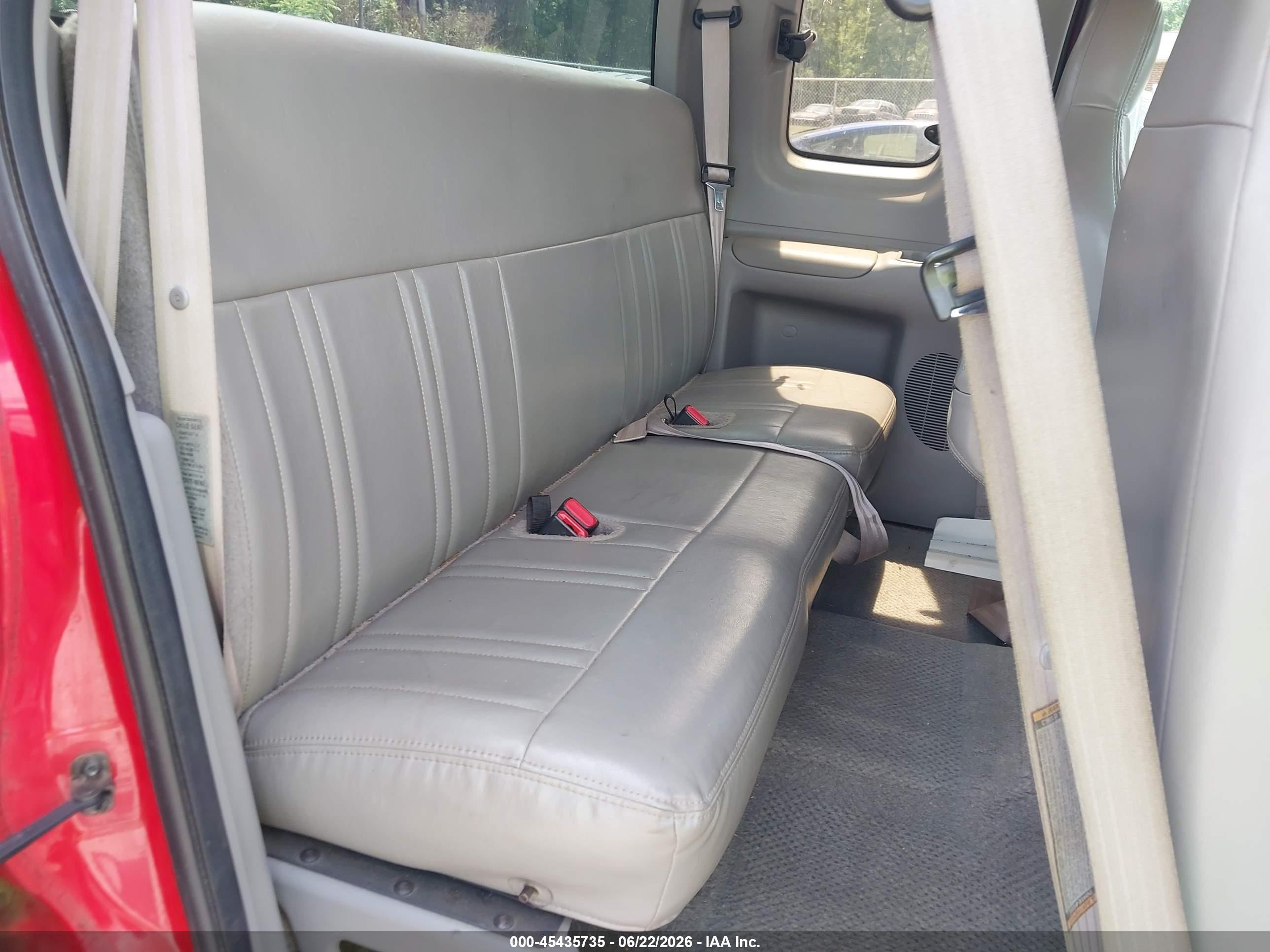 1997 Ford F-150 Lariat/xl/xlt Red vin: 1FTDX18W1VNB26101