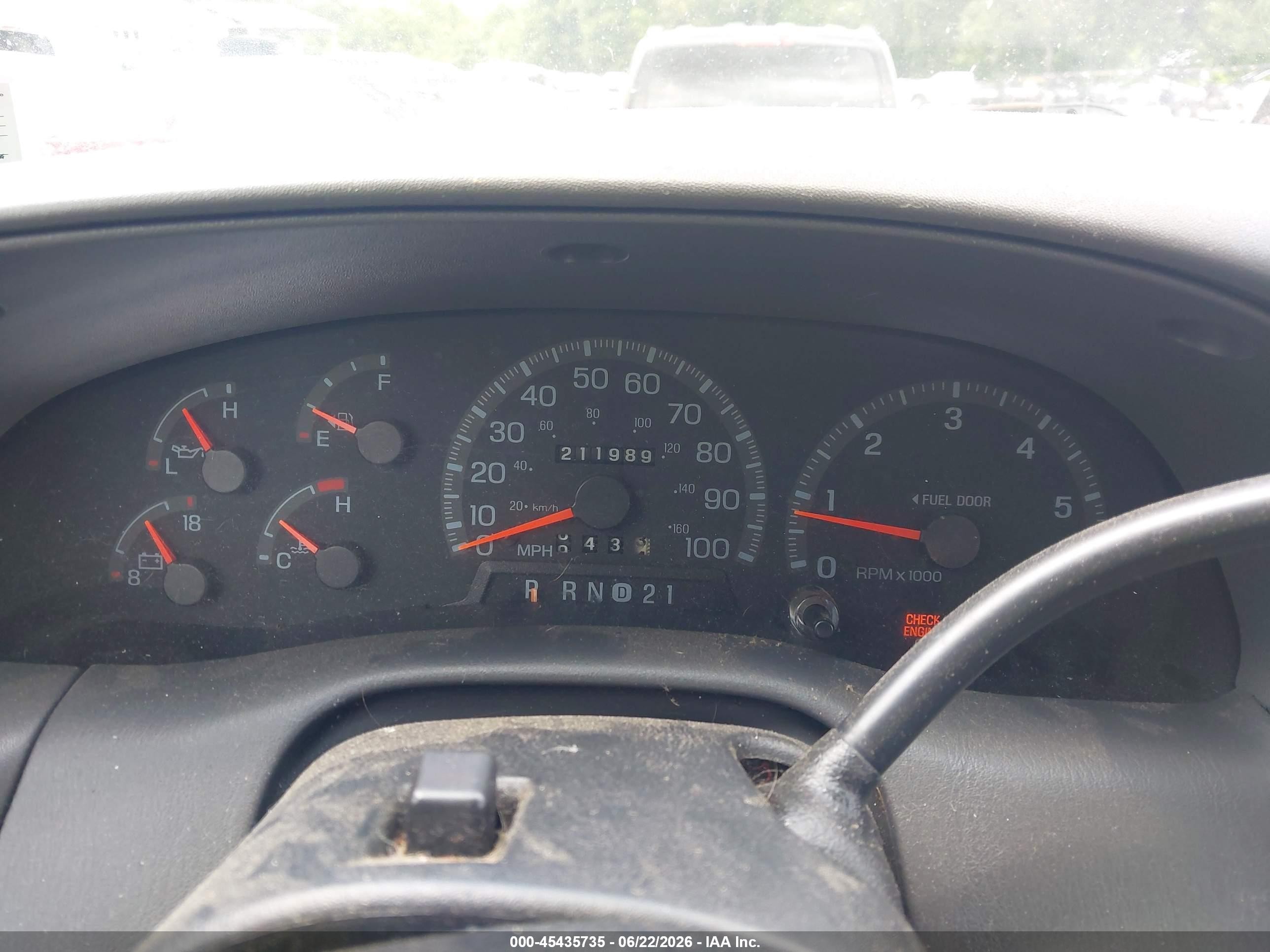 1997 Ford F-150 Lariat/xl/xlt Red vin: 1FTDX18W1VNB26101