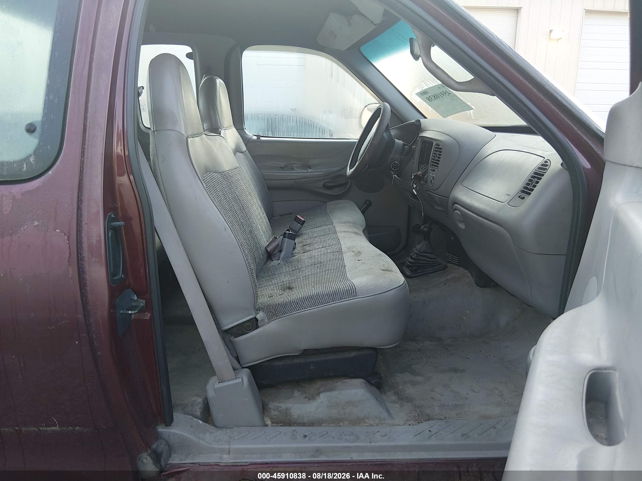 1997 Ford F-150 Lariat/xl/xlt Maroon vin: 1FTDX18W1VNC92487