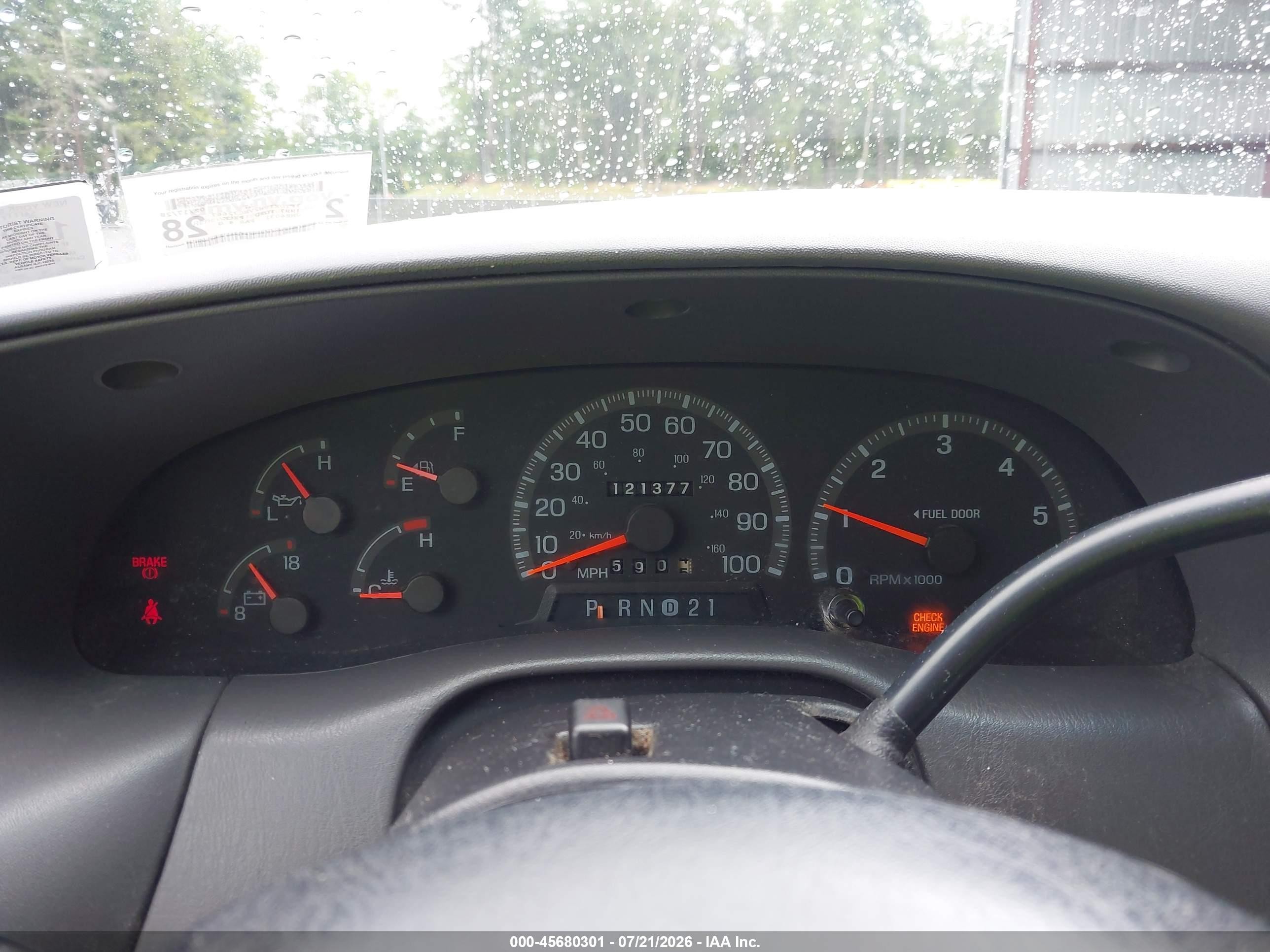 1997 Ford F-150 Lariat/xl/xlt Красный vin: 1FTDX18W2VNC72667