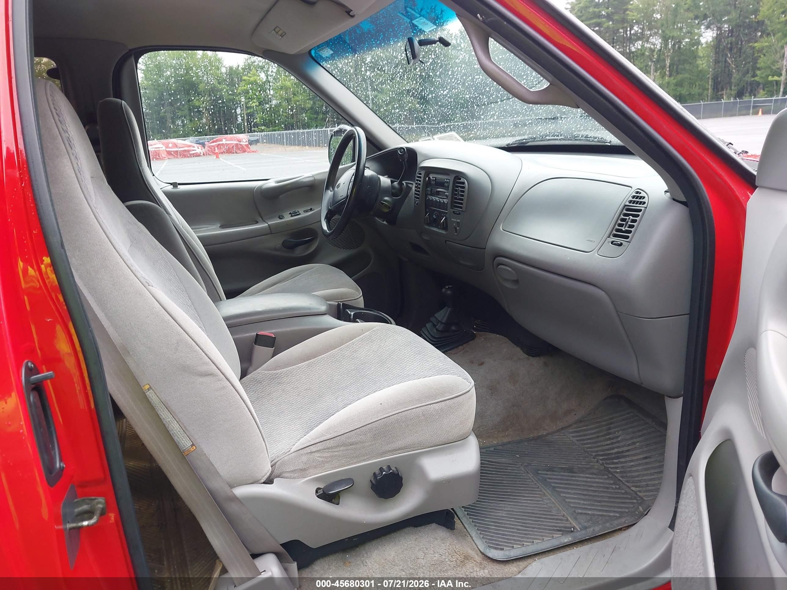 1997 Ford F-150 Lariat/xl/xlt Красный vin: 1FTDX18W2VNC72667
