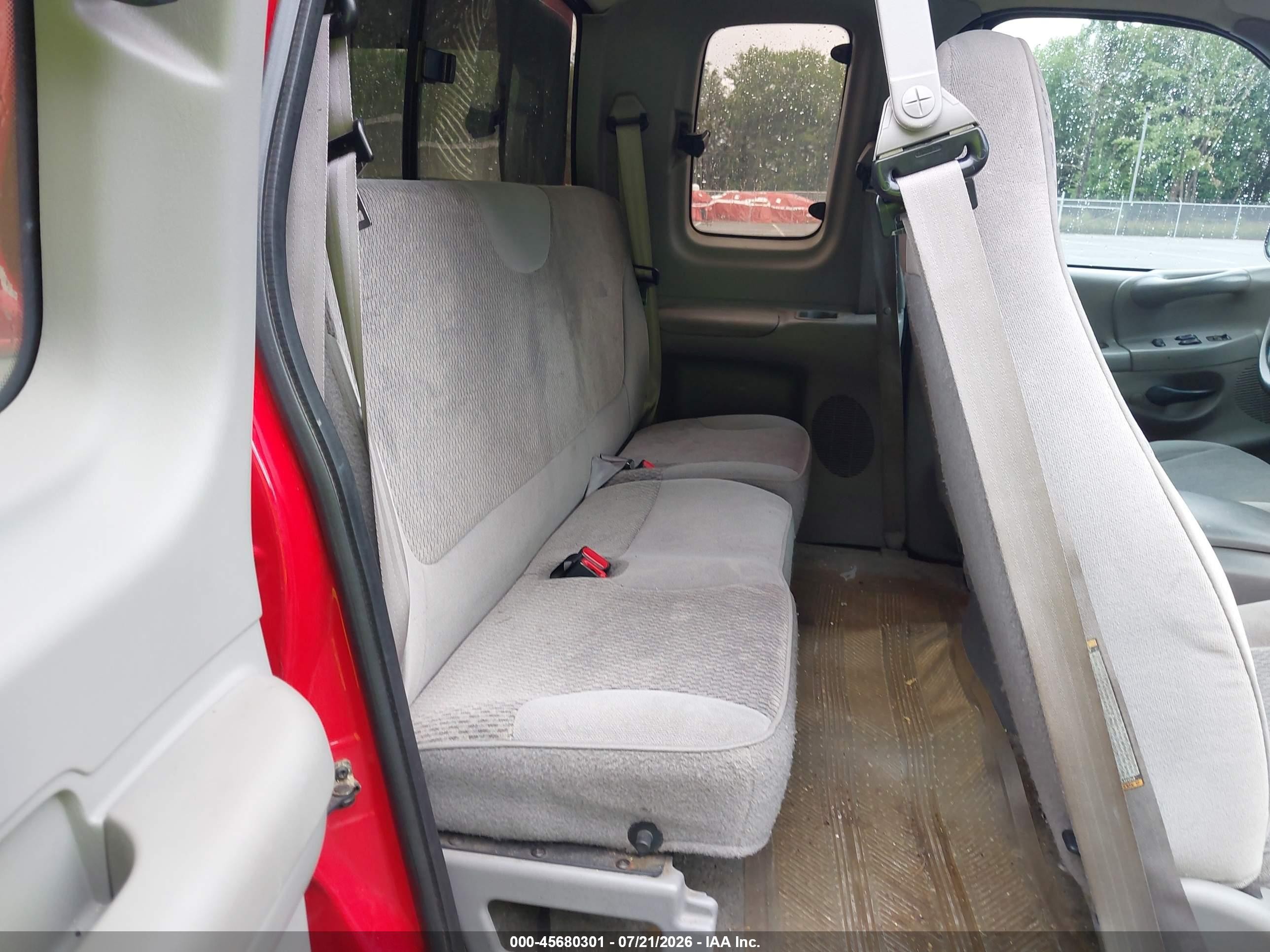 1997 Ford F-150 Lariat/xl/xlt Красный vin: 1FTDX18W2VNC72667