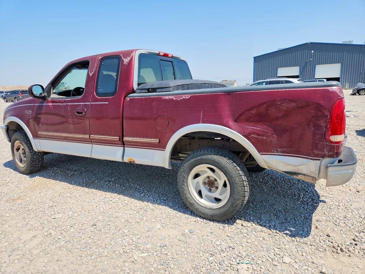 1997 Ford F150 Maroon vin: 1FTDX18W3VKC08316