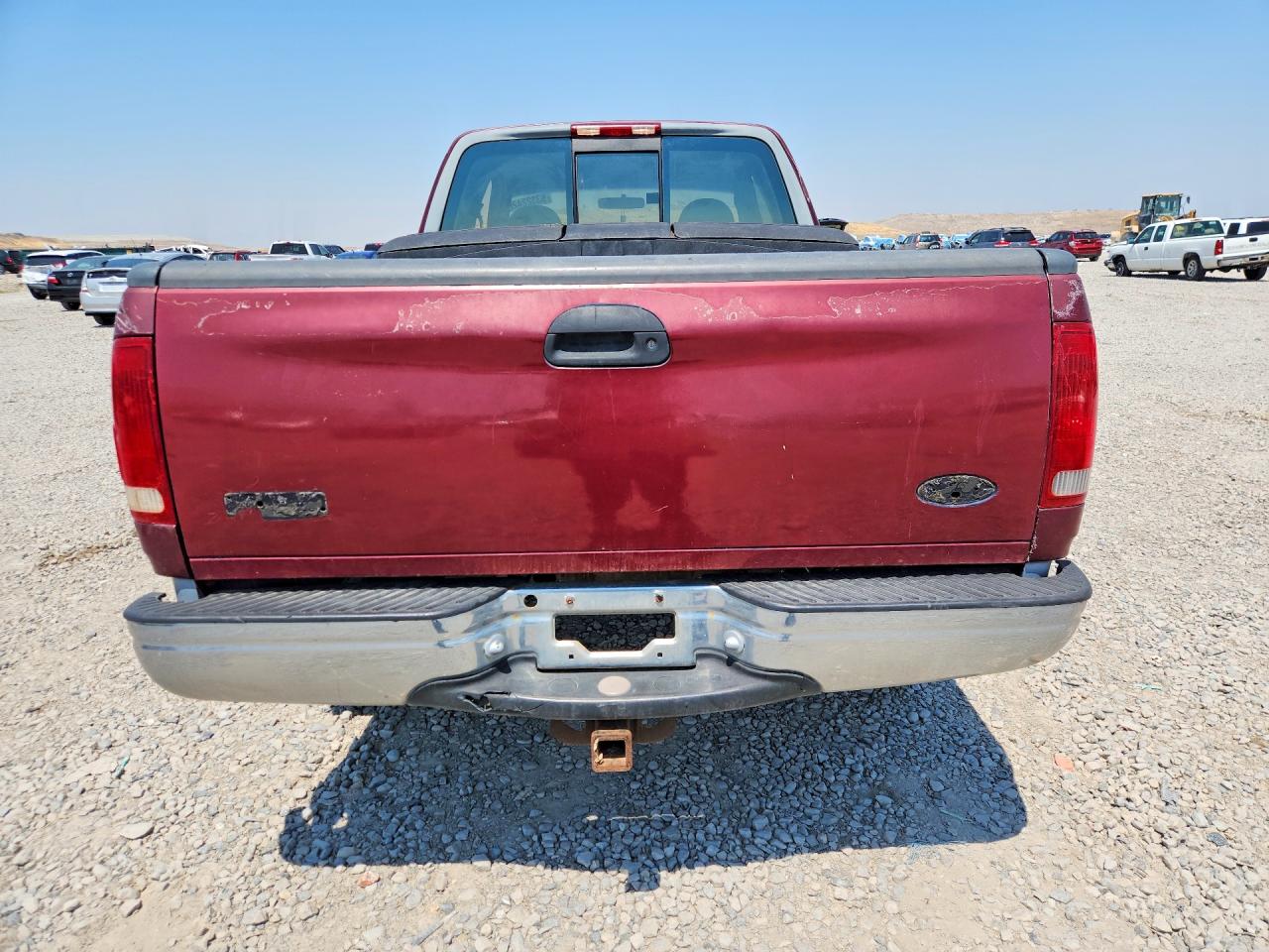 1997 Ford F150 Maroon vin: 1FTDX18W3VKC08316