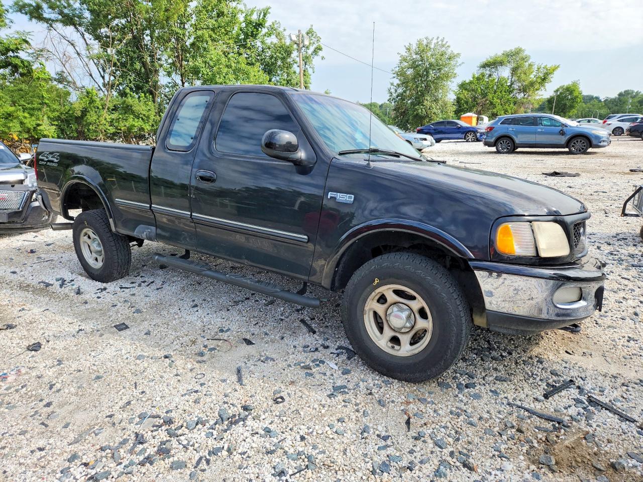 1997 Ford F150 Black vin: 1FTDX18W4VNC15130