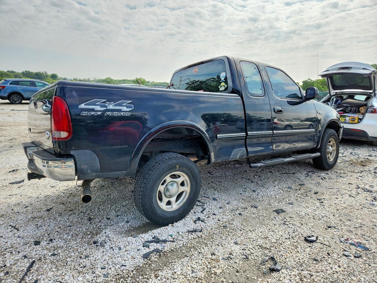 1997 Ford F150 Black vin: 1FTDX18W4VNC15130