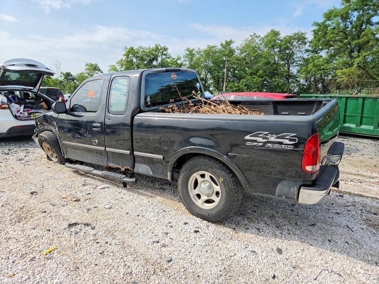 1997 Ford F150 Black vin: 1FTDX18W4VNC15130