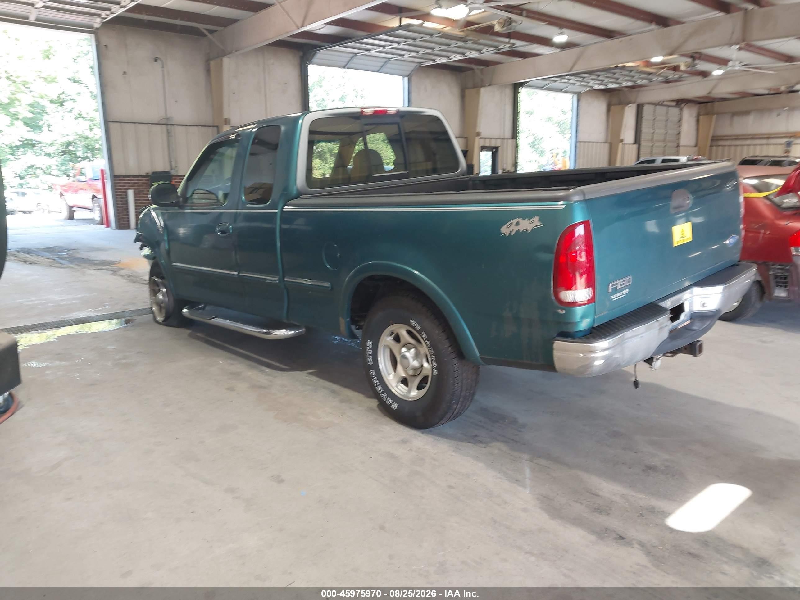 1997 Ford F-150 Lariat/xl/xlt Green vin: 1FTDX18W4VND10660
