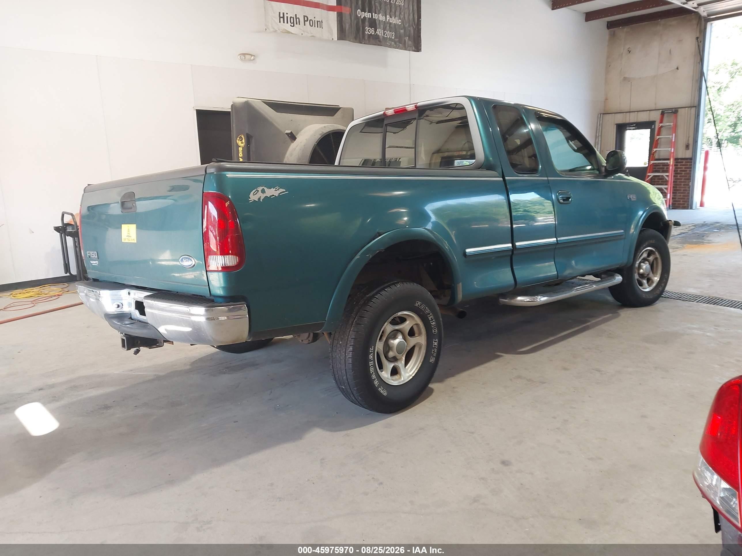 1997 Ford F-150 Lariat/xl/xlt Green vin: 1FTDX18W4VND10660
