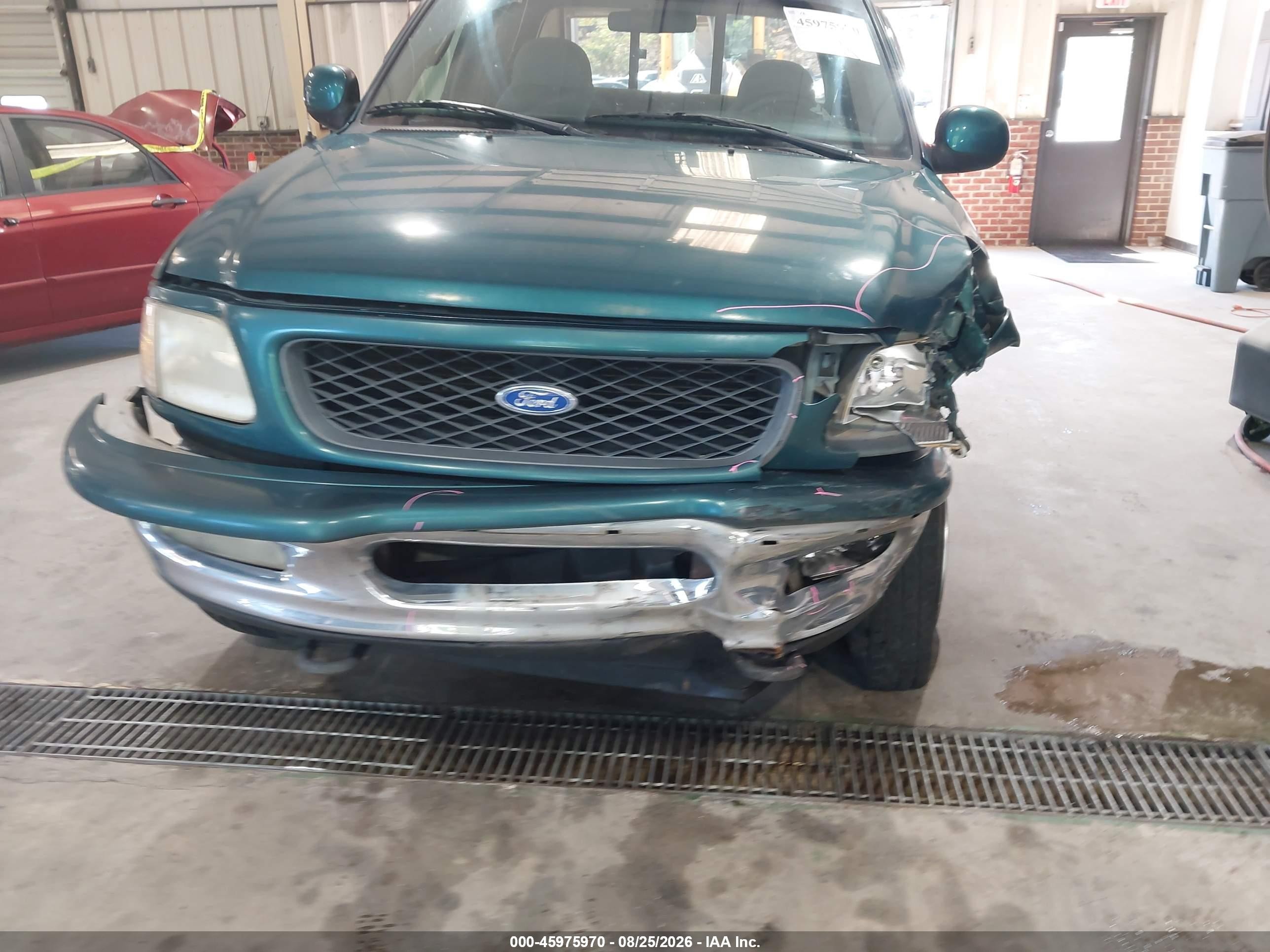 1997 Ford F-150 Lariat/xl/xlt Green vin: 1FTDX18W4VND10660