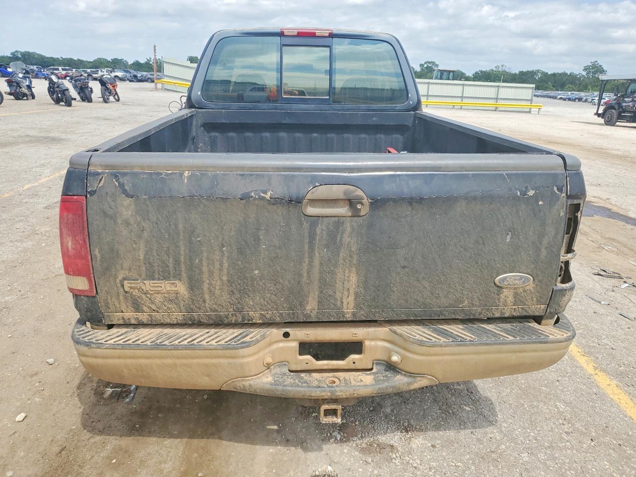 1997 Ford F150 Lariat Black vin: 1FTDX18W7VKB65874