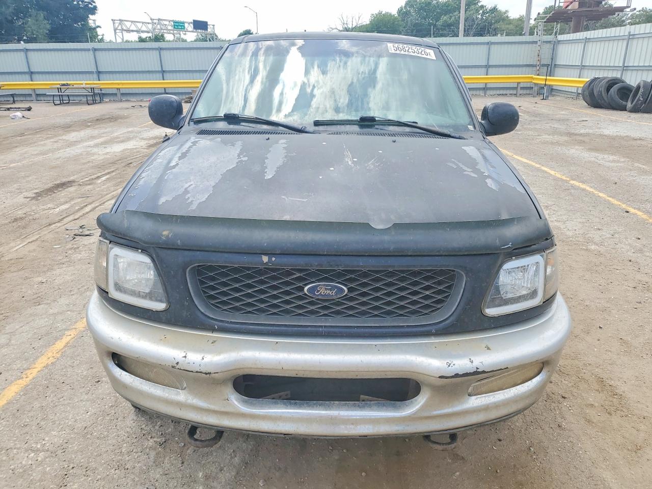 1997 Ford F150 Lariat Black vin: 1FTDX18W7VKB65874