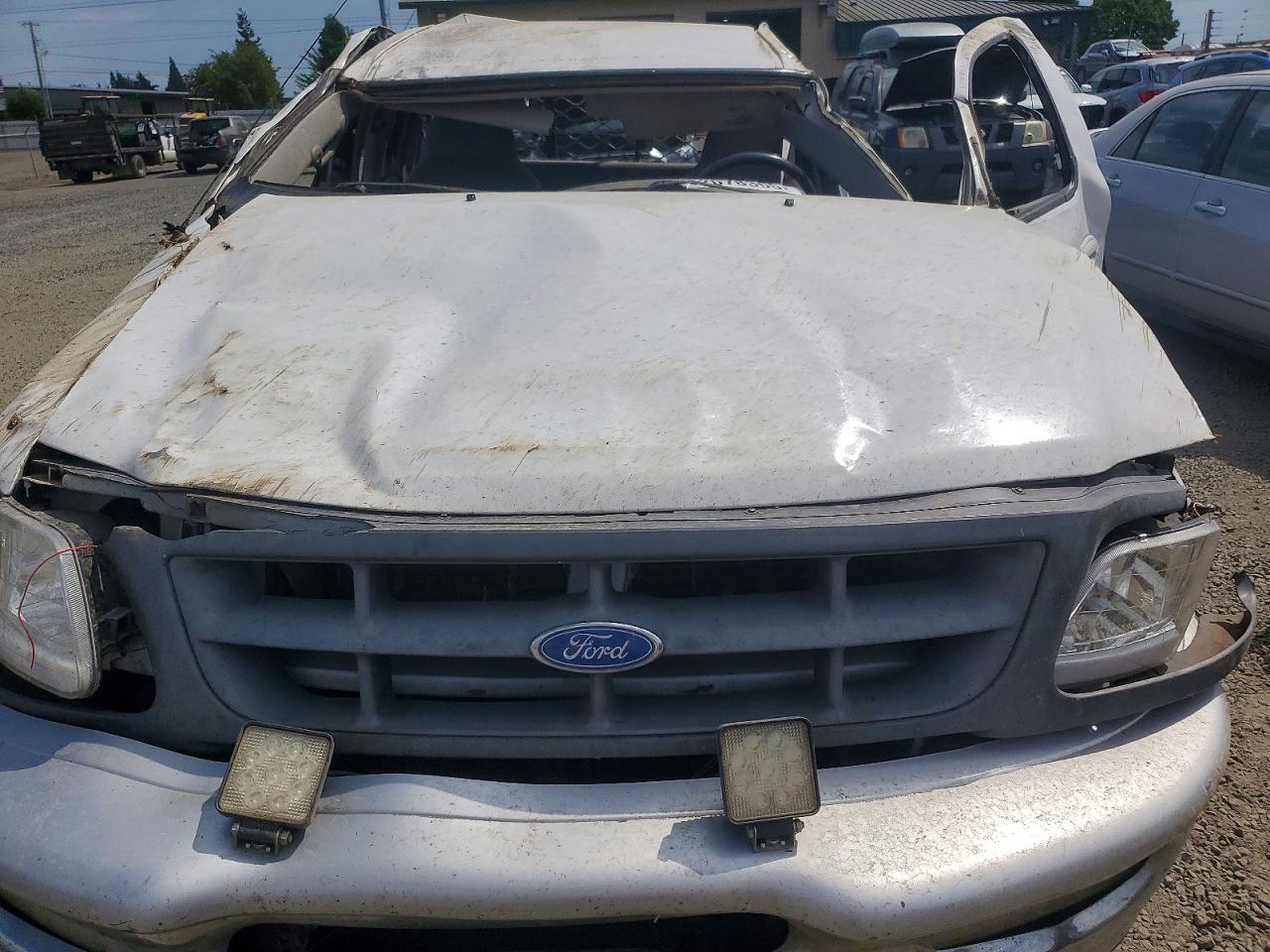 1997 Ford F150 White vin: 1FTDX18W7VKB92556
