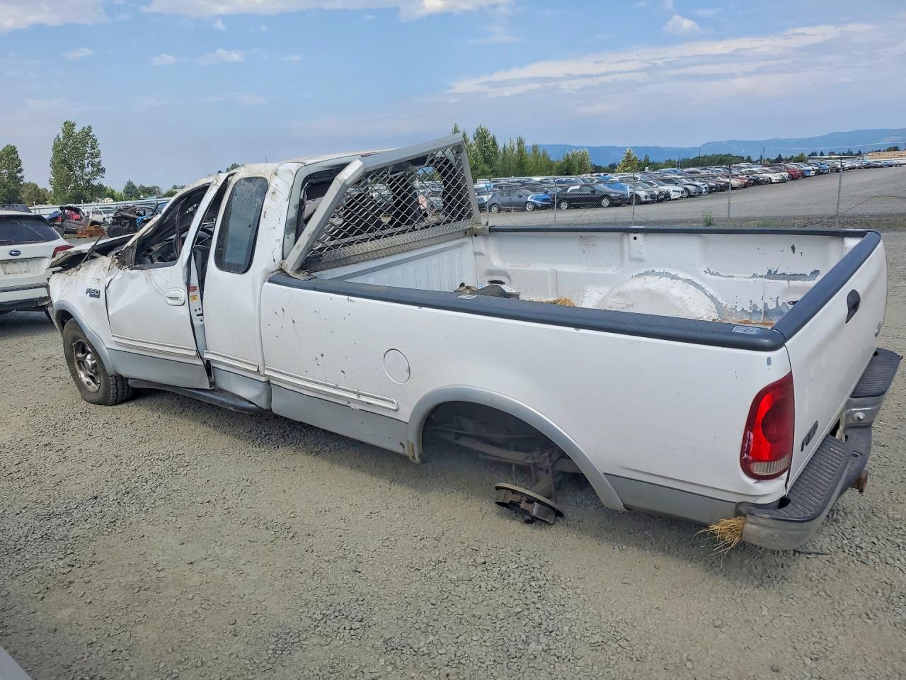 1997 Ford F150 White vin: 1FTDX18W7VKB92556