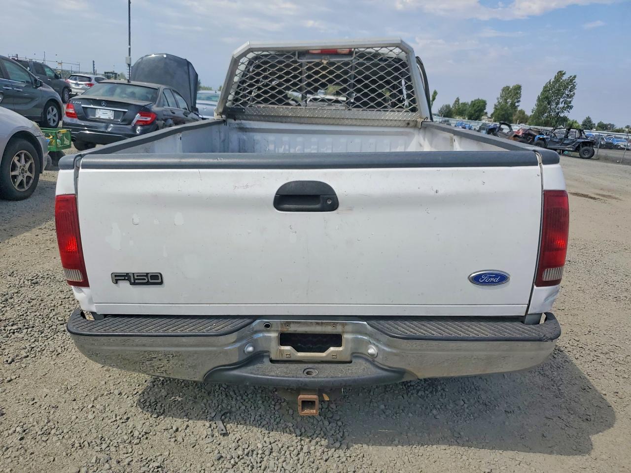 1997 Ford F150 White vin: 1FTDX18W7VKB92556