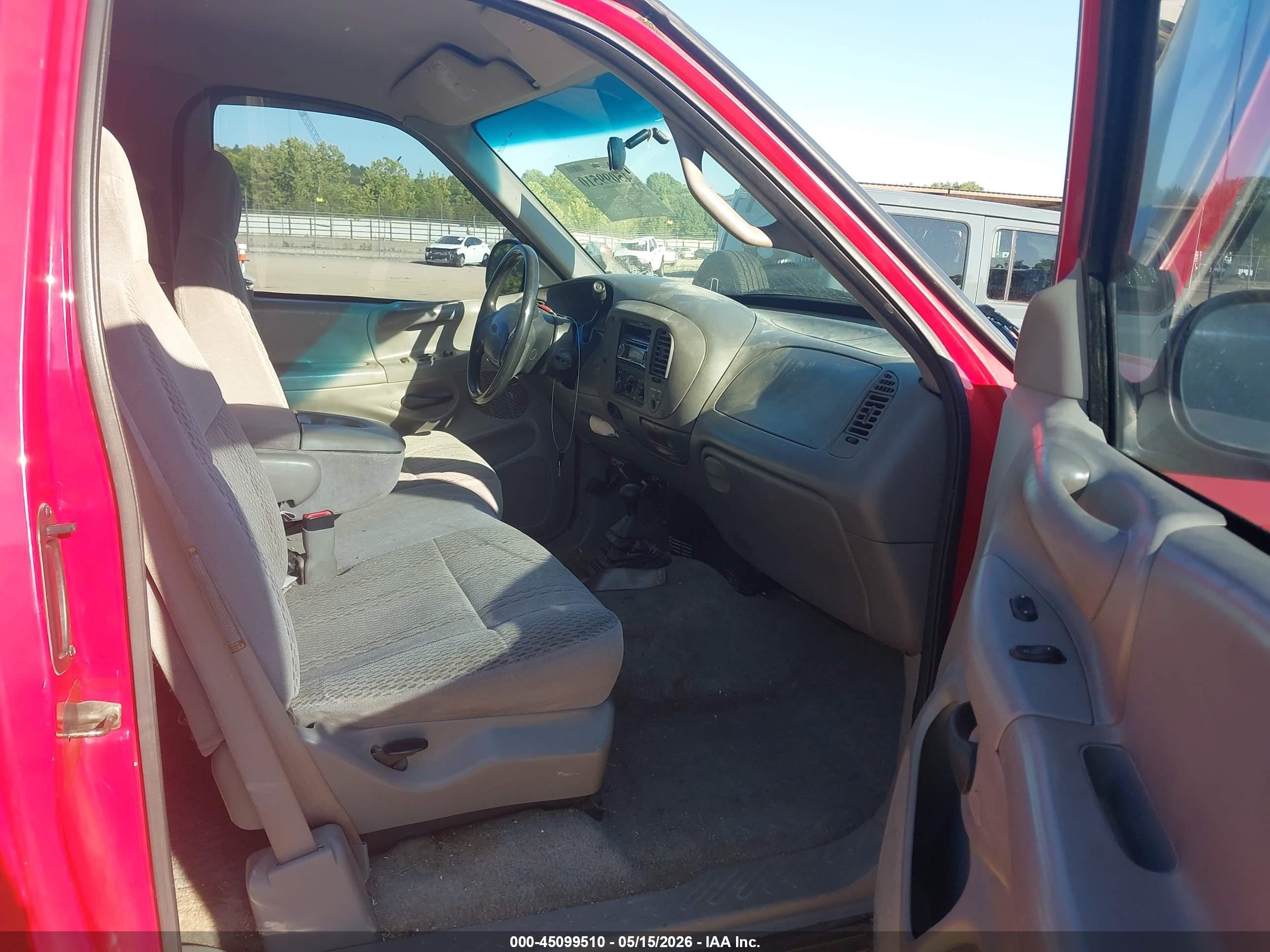 1997 Ford F-150 Lariat/xl/xlt Red vin: 1FTDX18WXVNC05251